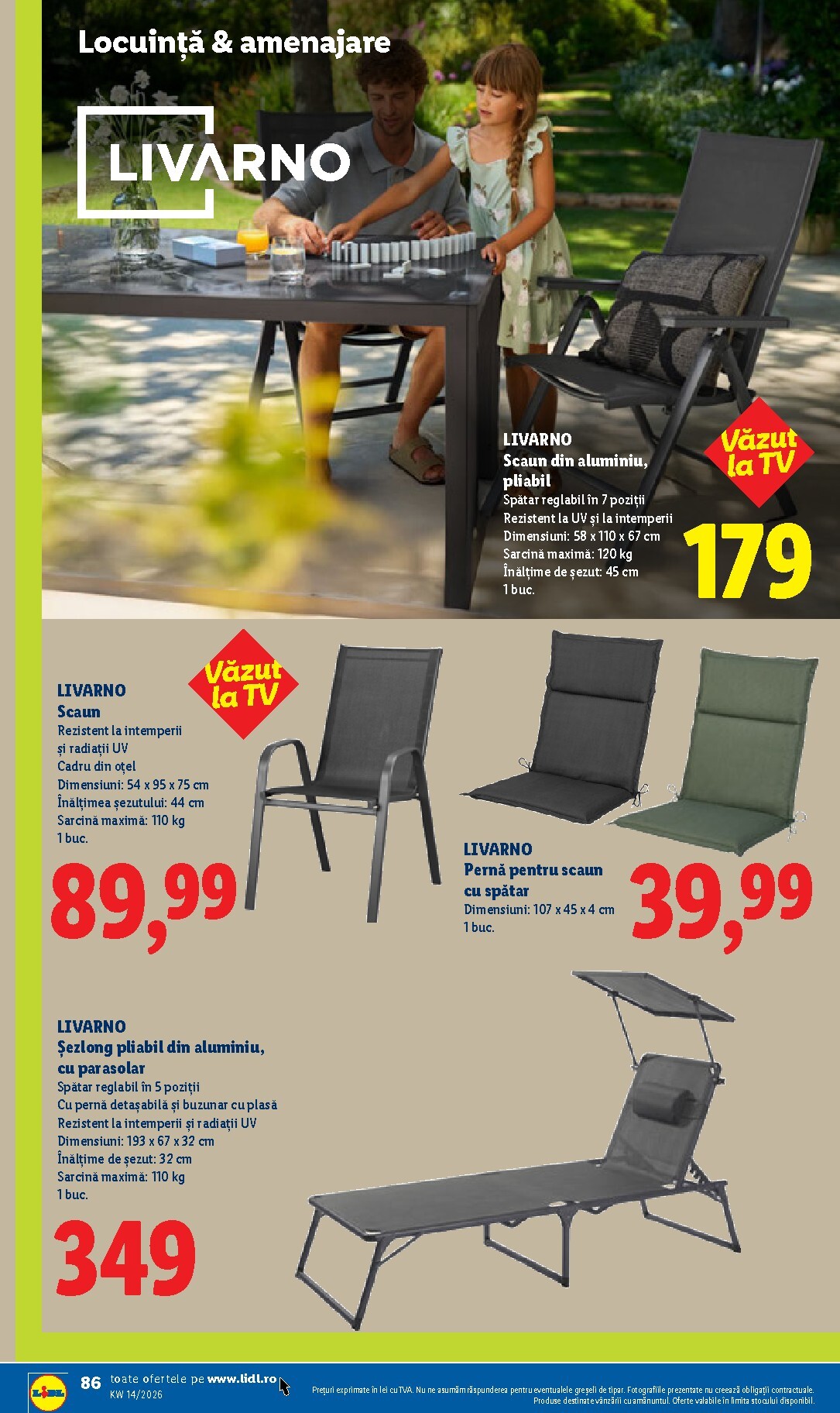 lidl - Catalog Lidl online – oferte valabile din 30.03.2026 - page: 86