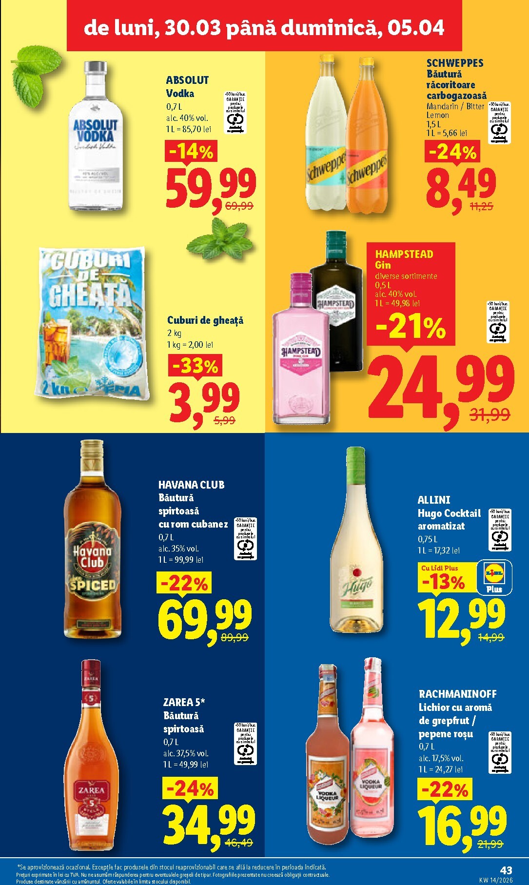 lidl - Catalog Lidl online – oferte valabile din 30.03.2026 - page: 43