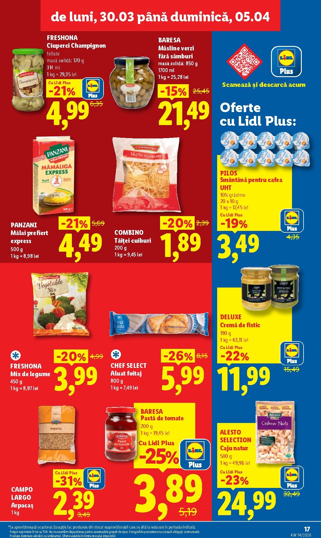 lidl - Catalog Lidl online – oferte valabile din 30.03.2026 - page: 17