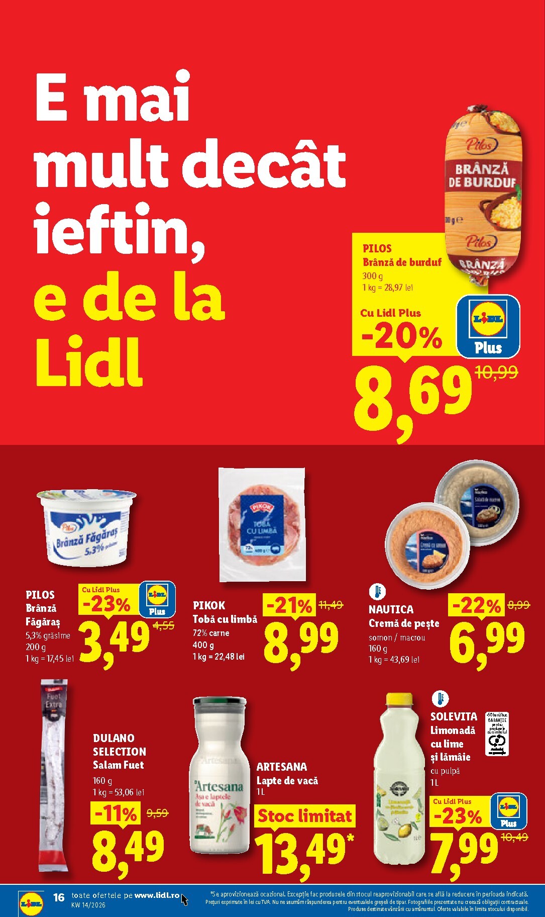 lidl - Catalog Lidl online – oferte valabile din 30.03.2026 - page: 16