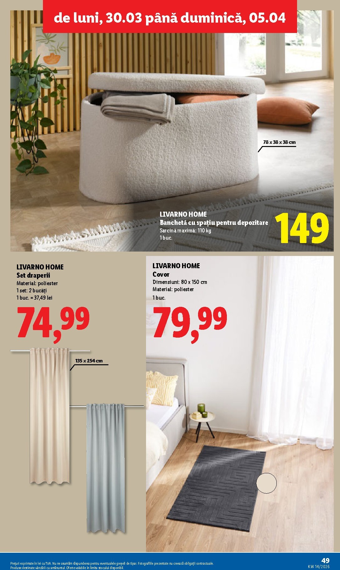 lidl - Catalog Lidl online – oferte valabile din 30.03.2026 - page: 49
