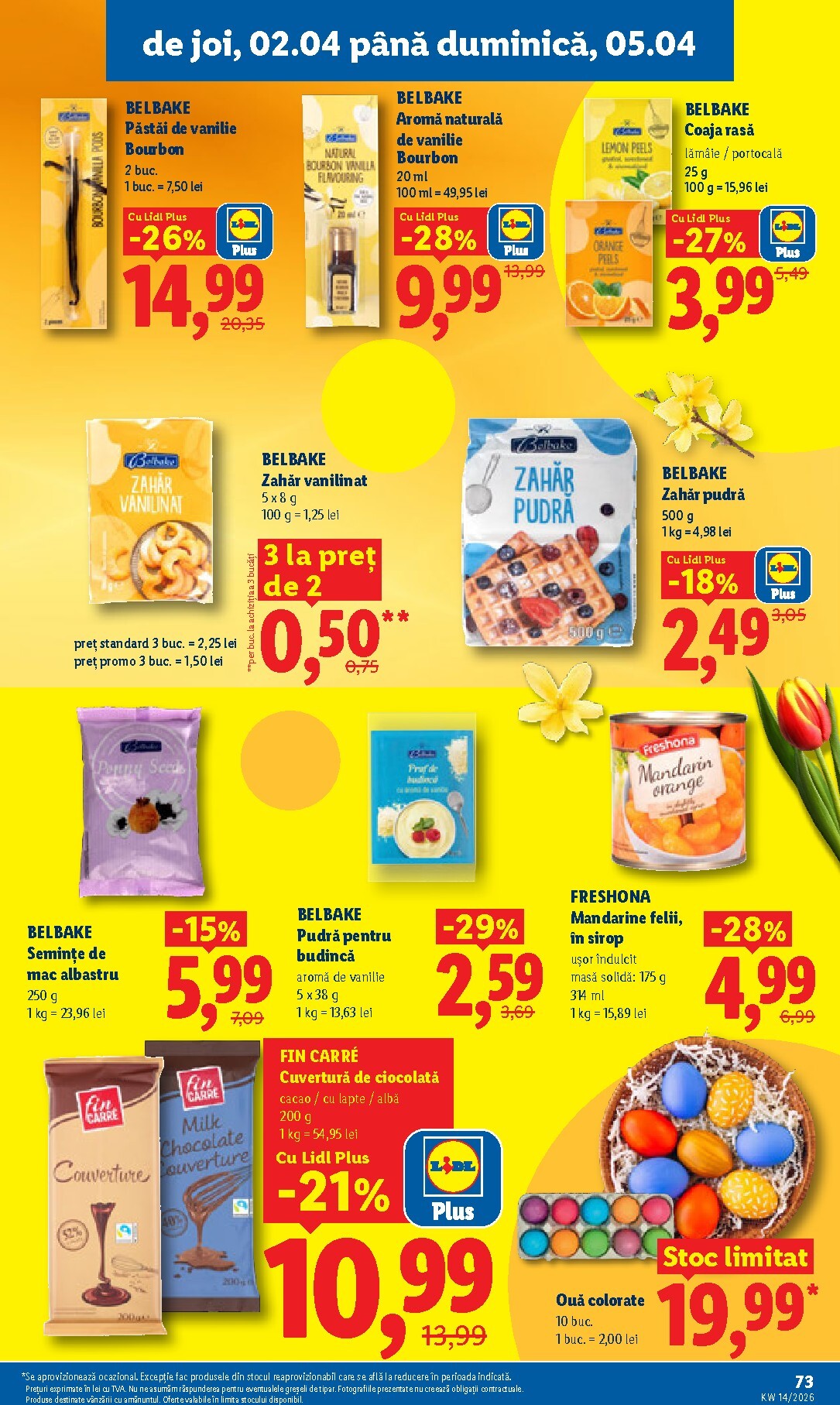 lidl - Catalog Lidl online – oferte valabile din 30.03.2026 - page: 73