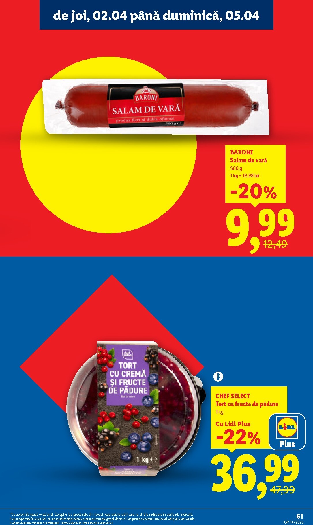 lidl - Catalog Lidl online – oferte valabile din 30.03.2026 - page: 61