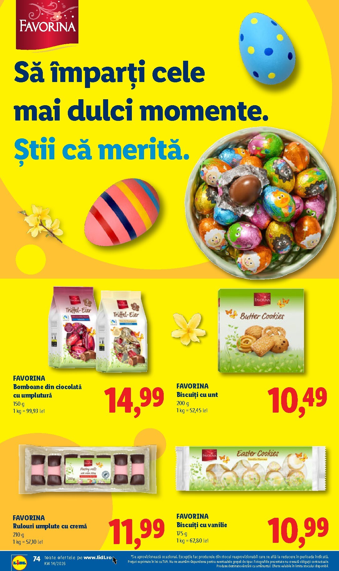 lidl - Catalog Lidl online – oferte valabile din 30.03.2026 - page: 74
