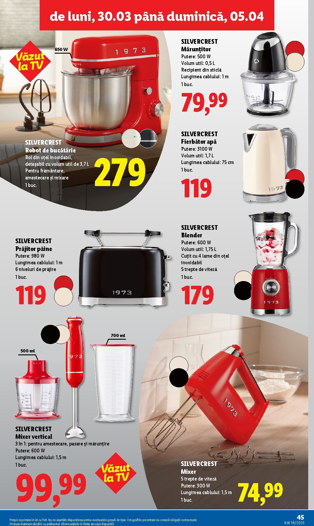 lidl - Catalog Lidl online – oferte valabile din 30.03.2026 - page: 45