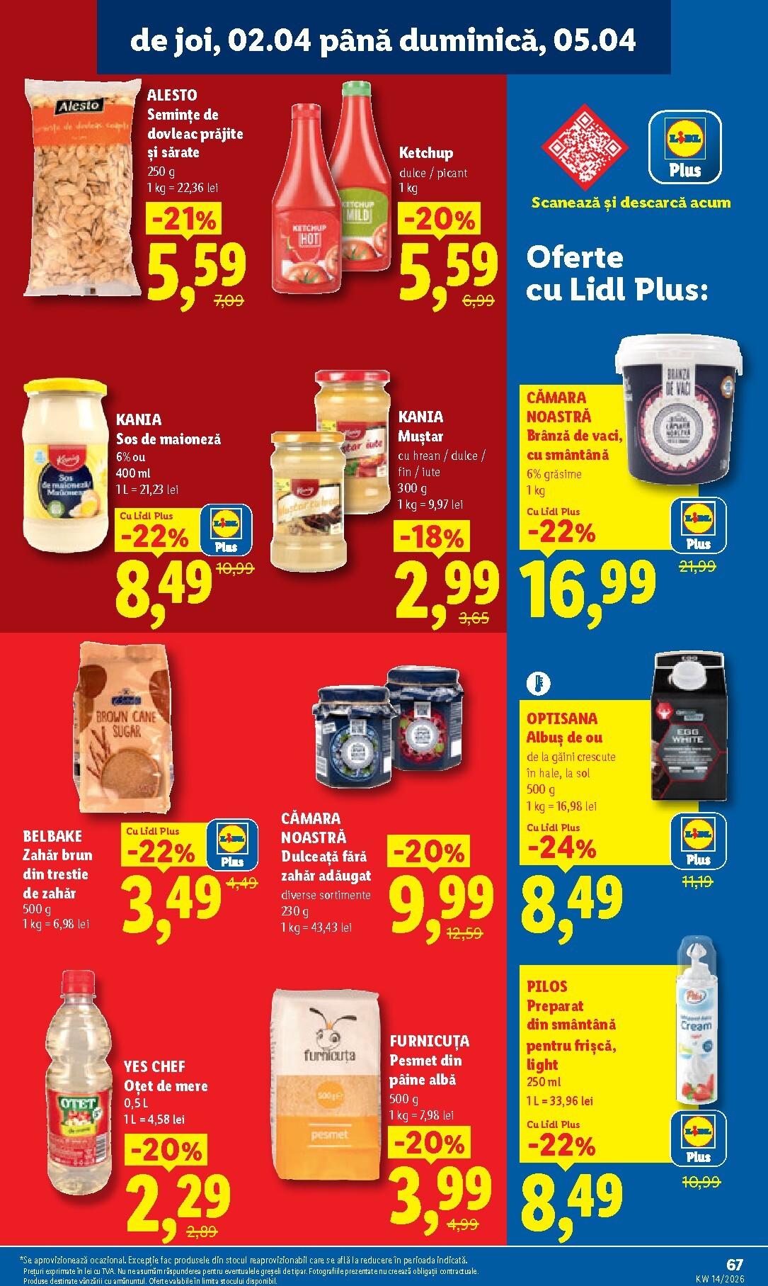 lidl - Catalog Lidl online – oferte valabile din 30.03.2026 - page: 67