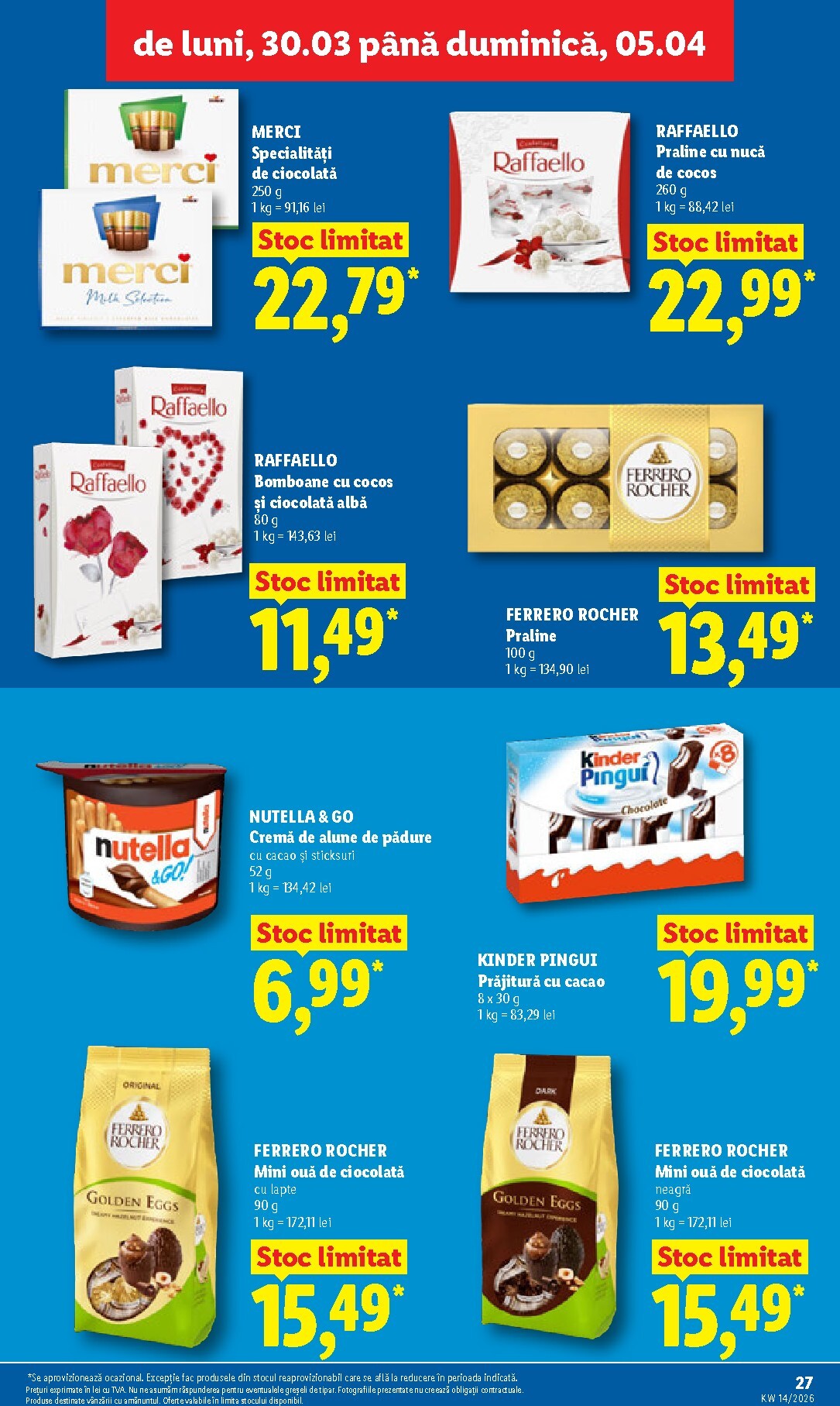 lidl - Catalog Lidl online – oferte valabile din 30.03.2026 - page: 27