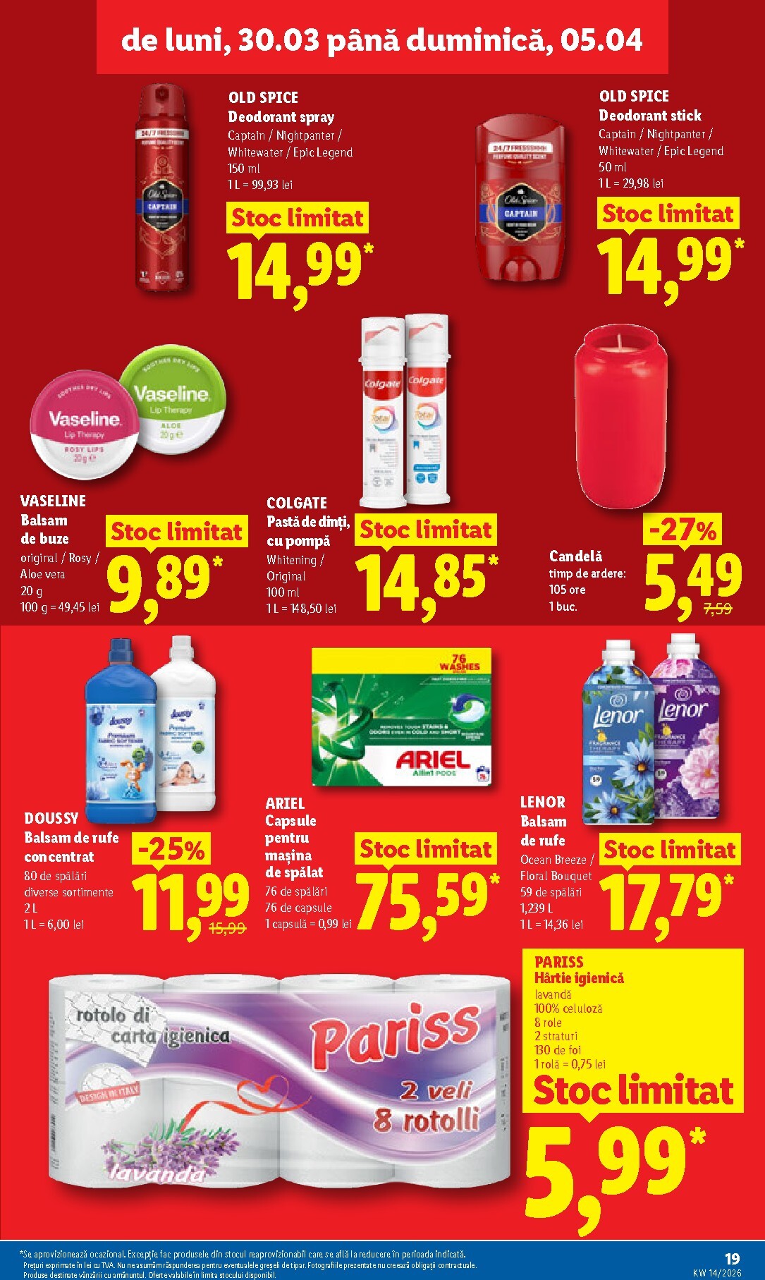 lidl - Catalog Lidl online – oferte valabile din 30.03.2026 - page: 19