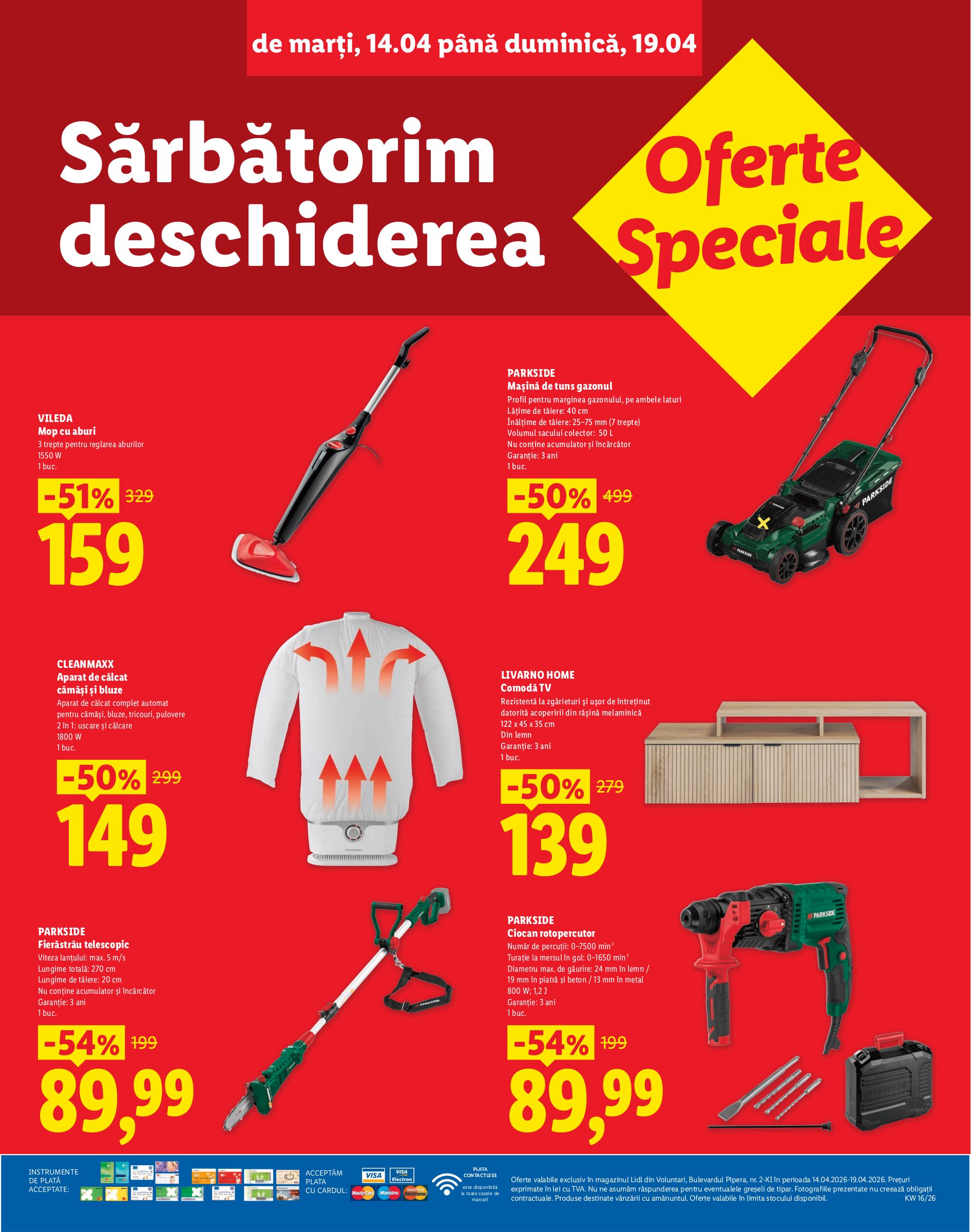 lidl - Lidl - Voluntari pliante pentru săptămâna viitoare de la marți 14.04.2026 până la duminică 19.04.2026 - page: 4