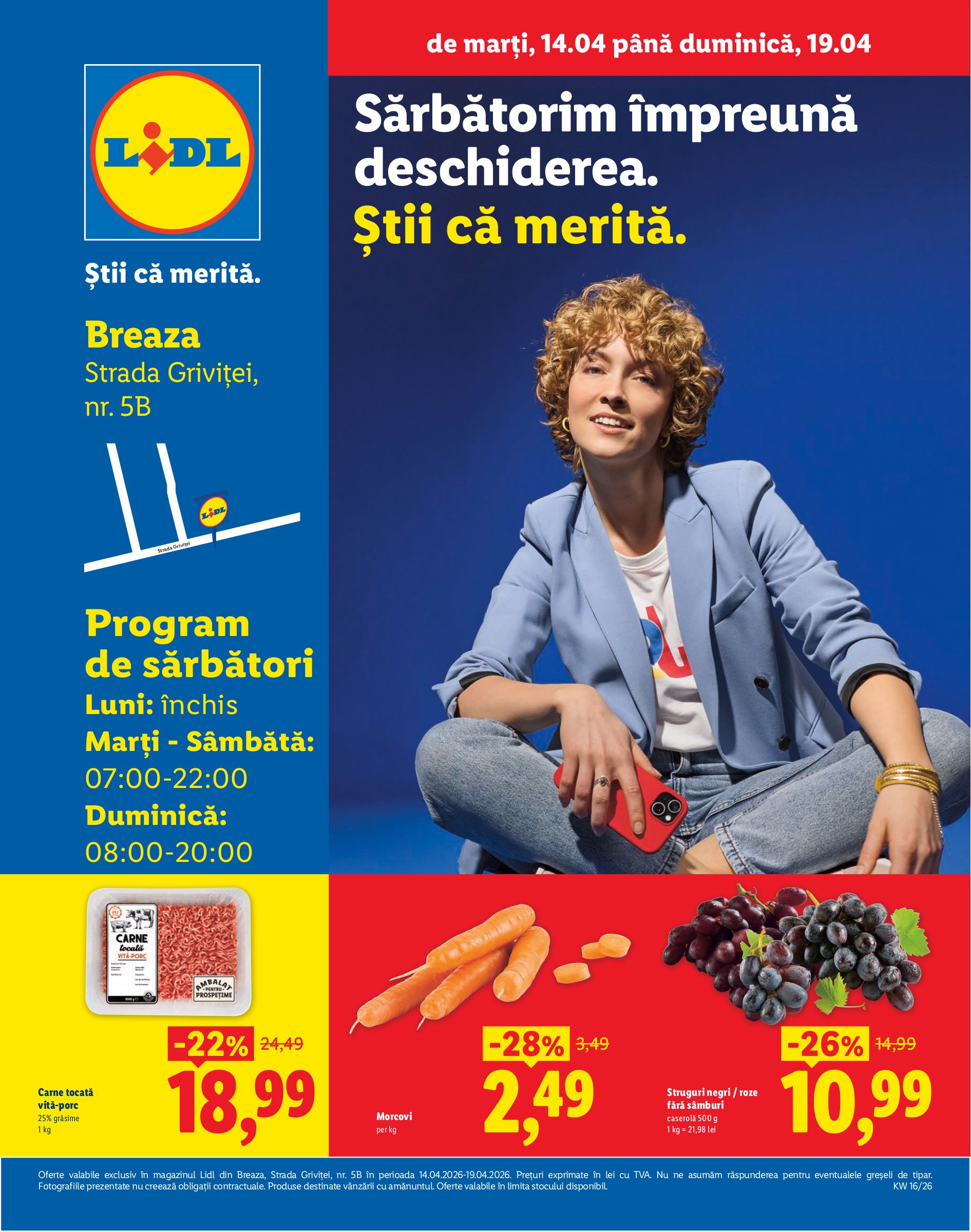 lidl - Lidl - Breaza pliante pentru săptămâna viitoare de la marți 14.04.2026 până la duminică 19.04.2026