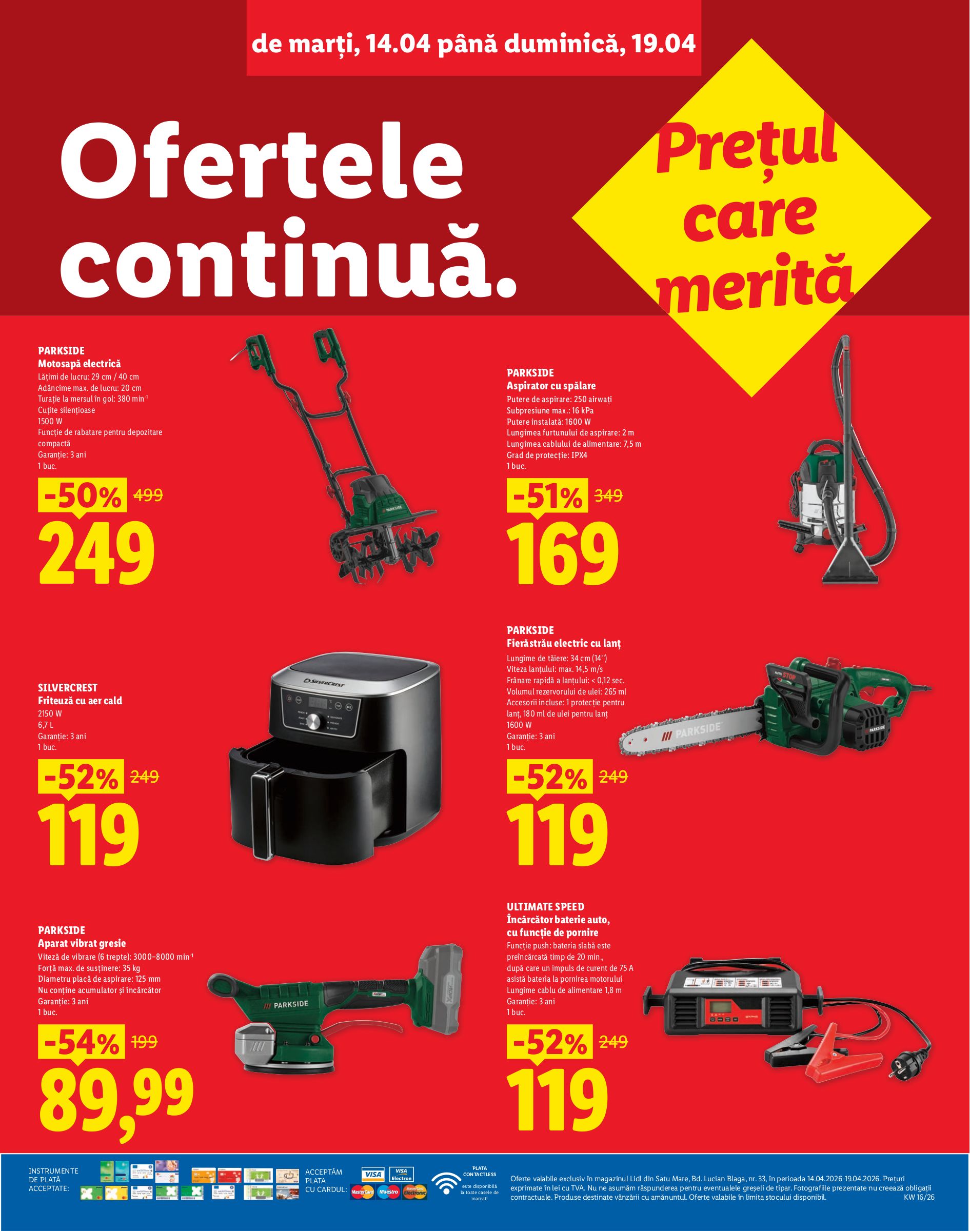 lidl - Lidl - Satu Mare pliante pentru săptămâna viitoare de la marți 14.04.2026 până la duminică 19.04.2026 - page: 4