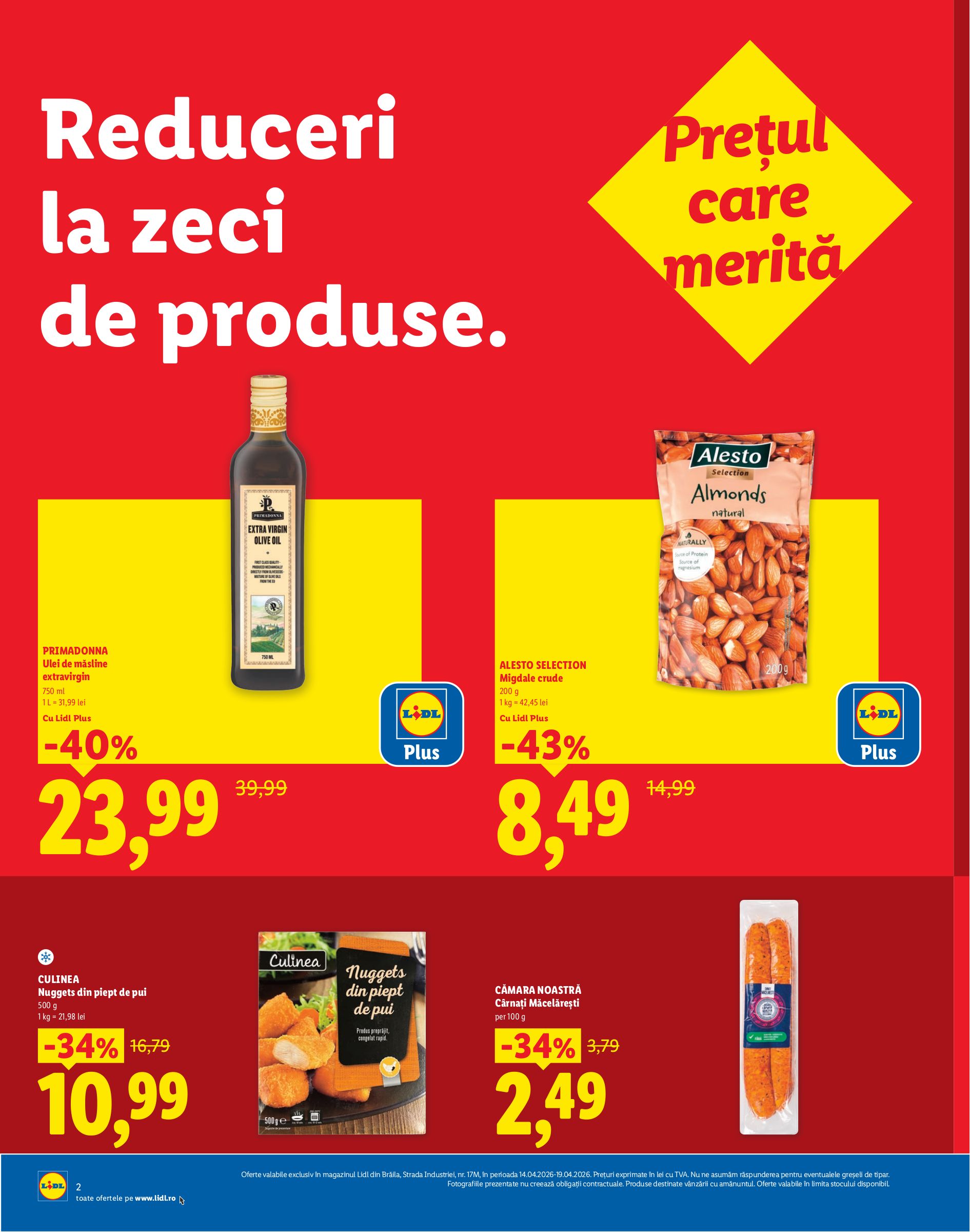 lidl - Lidl - Braila pliante pentru săptămâna viitoare de la marți 14.04.2026 până la duminică 19.04.2026 - page: 2