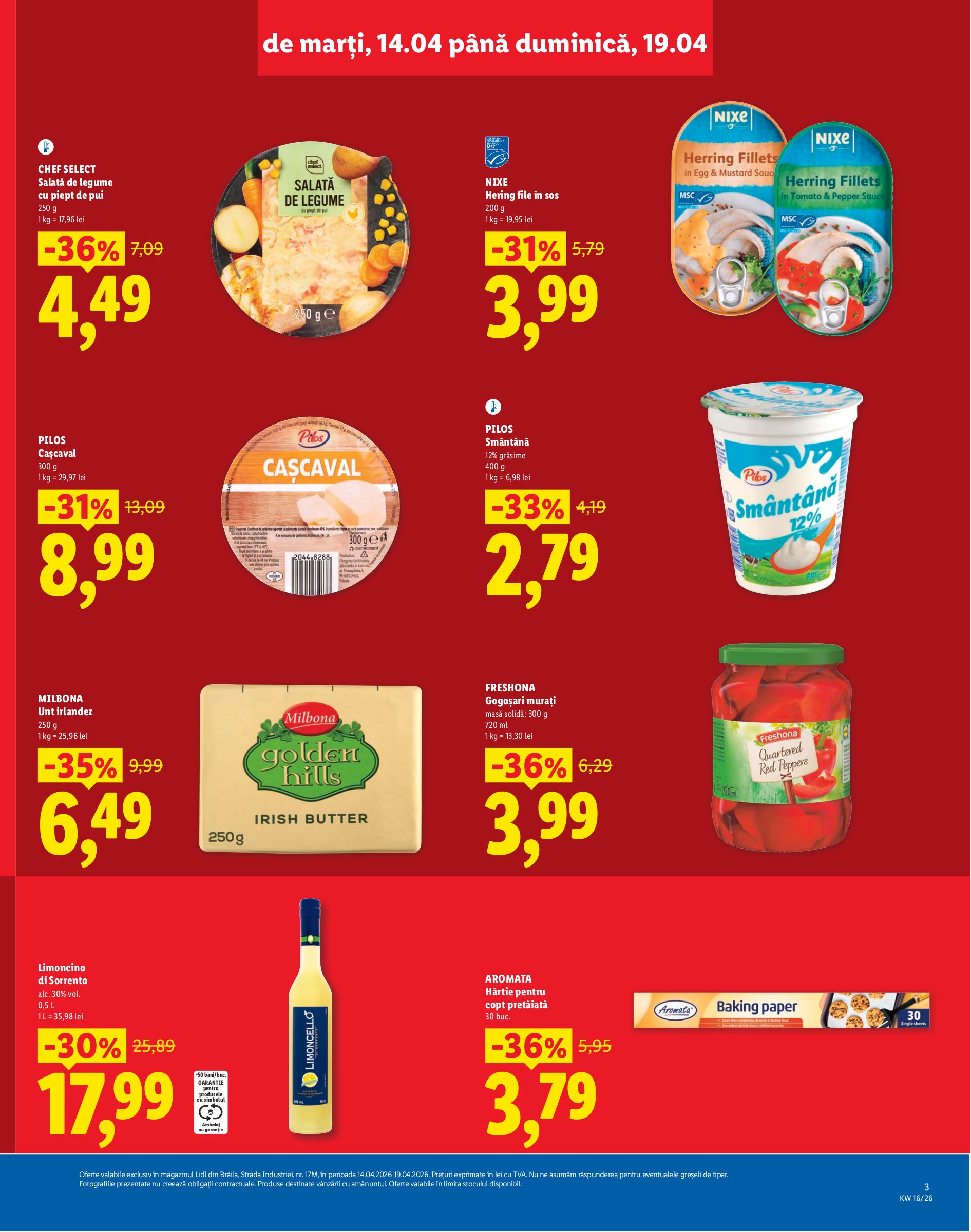 lidl - Lidl - Braila pliante pentru săptămâna viitoare de la marți 14.04.2026 până la duminică 19.04.2026 - page: 3