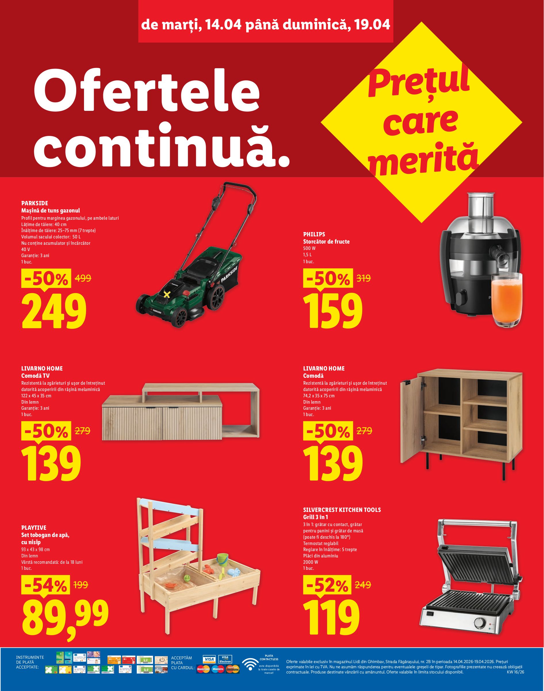 lidl - Lidl - Ghimbav pliante pentru săptămâna viitoare de la marți 14.04.2026 până la duminică 19.04.2026 - page: 4