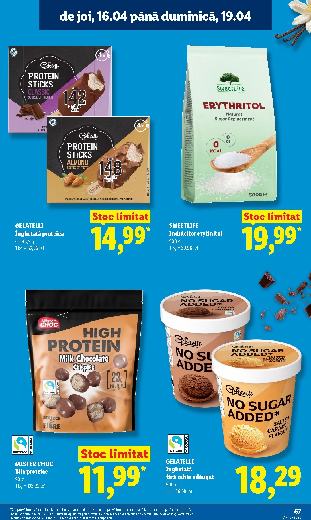 lidl - Lidl pliante pentru săptămâna viitoare de la marți 14.04.2026 până la duminică 19.04.2026 - page: 67