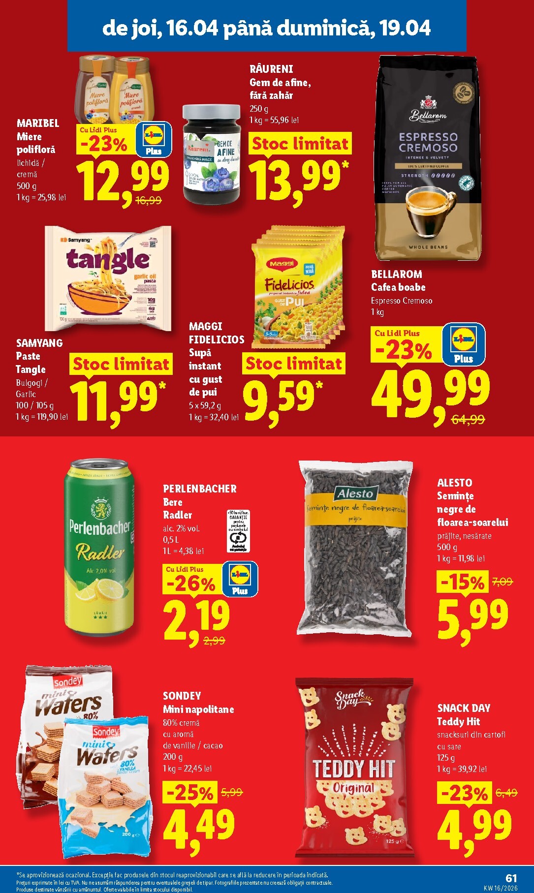 lidl - Lidl pliante pentru săptămâna viitoare de la marți 14.04.2026 până la duminică 19.04.2026 - page: 61
