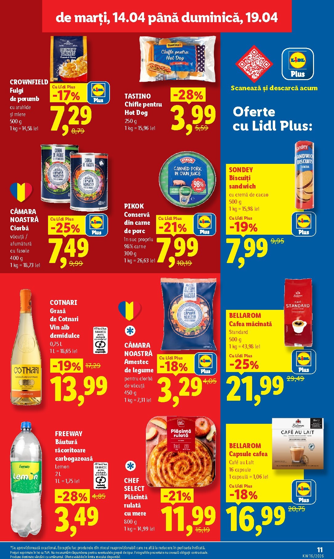 lidl - Lidl pliante pentru săptămâna viitoare de la marți 14.04.2026 până la duminică 19.04.2026 - page: 11