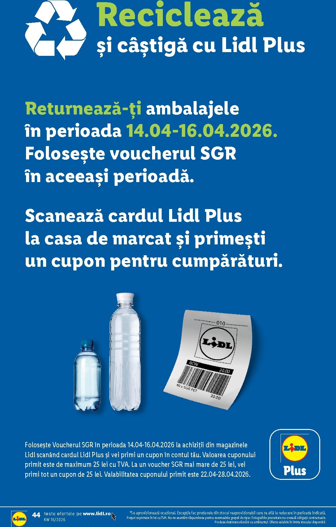 lidl - Lidl pliante pentru săptămâna viitoare de la marți 14.04.2026 până la duminică 19.04.2026 - page: 44