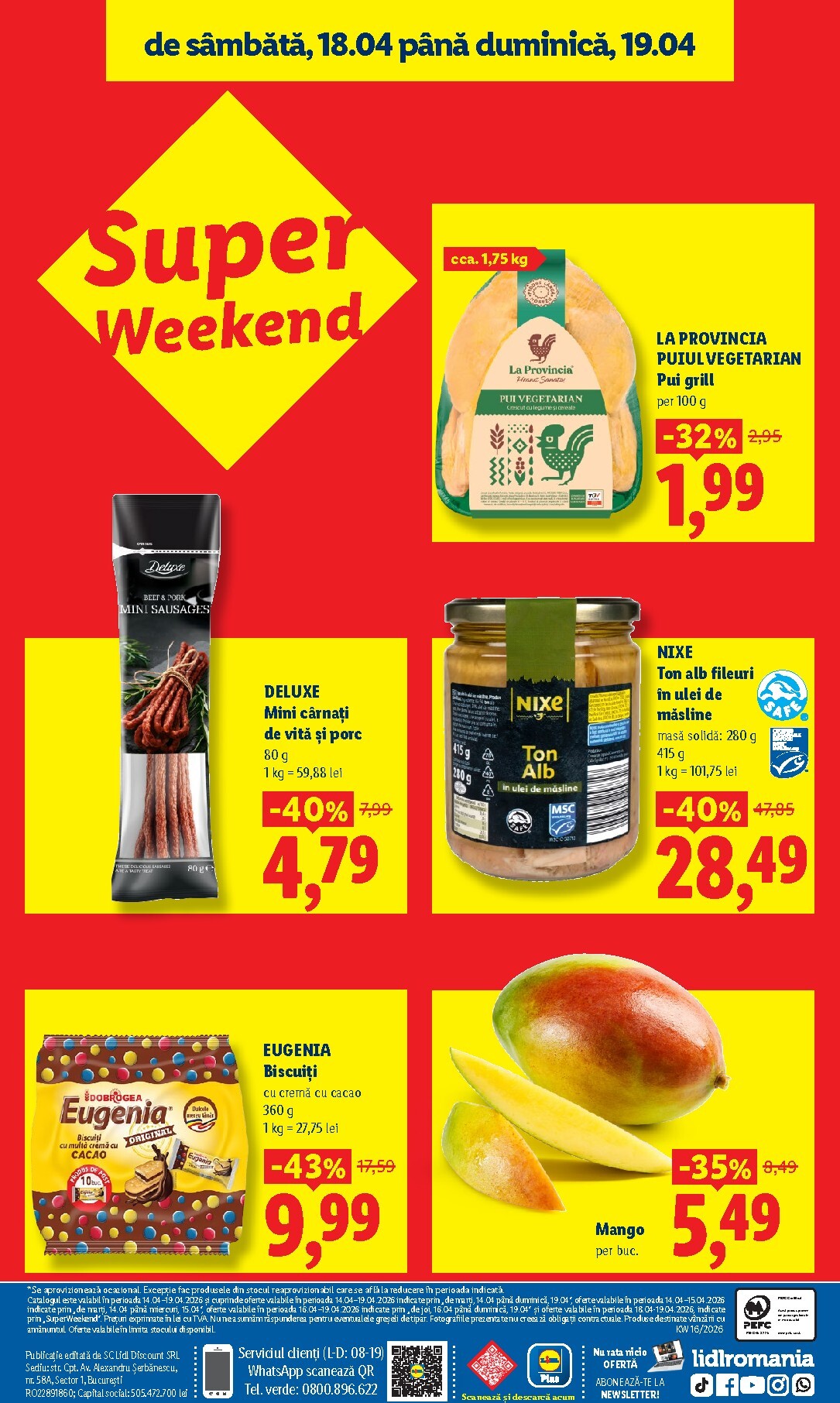 lidl - Lidl pliante pentru săptămâna viitoare de la marți 14.04.2026 până la duminică 19.04.2026 - page: 82