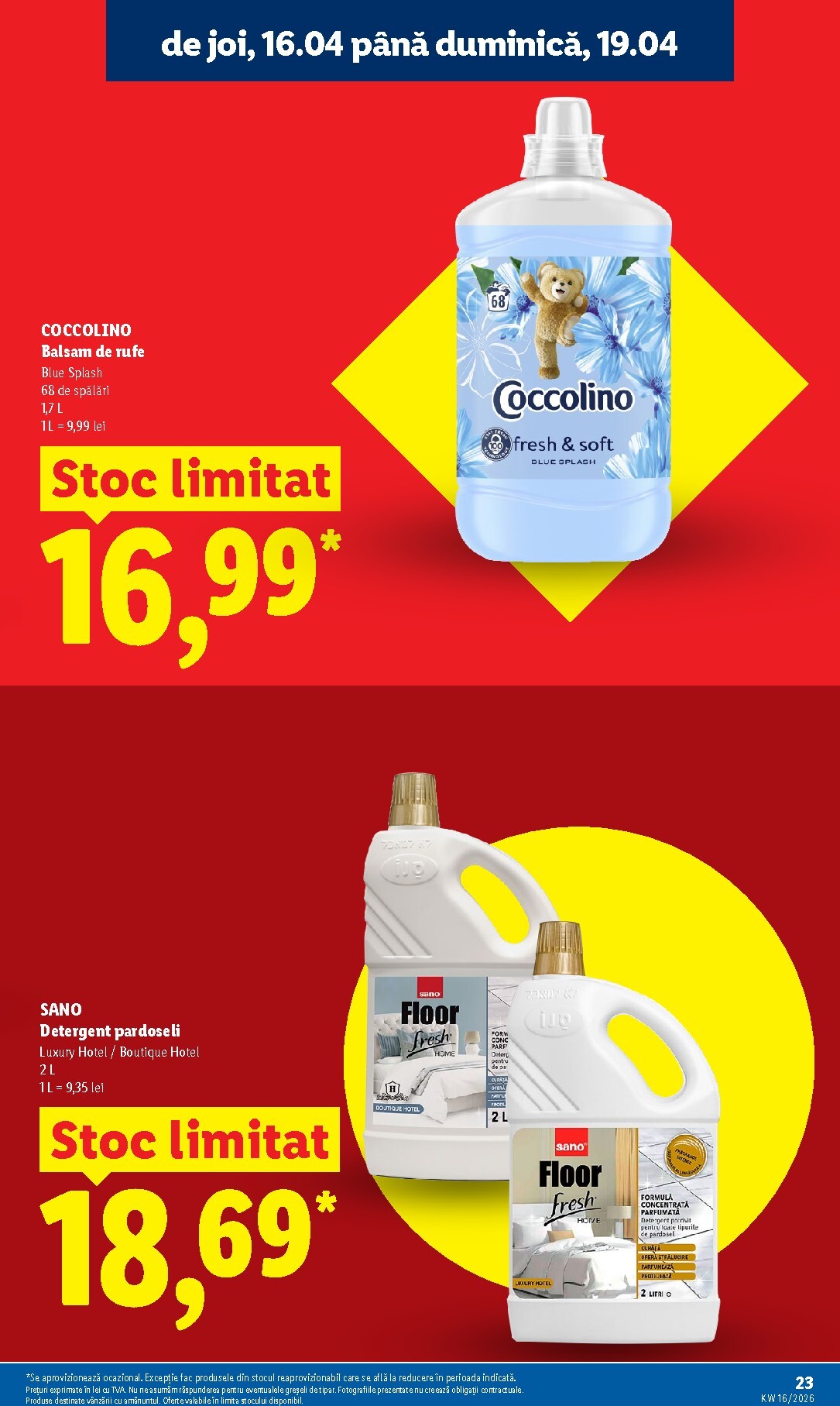 lidl - Lidl pliante pentru săptămâna viitoare de la marți 14.04.2026 până la duminică 19.04.2026 - page: 23