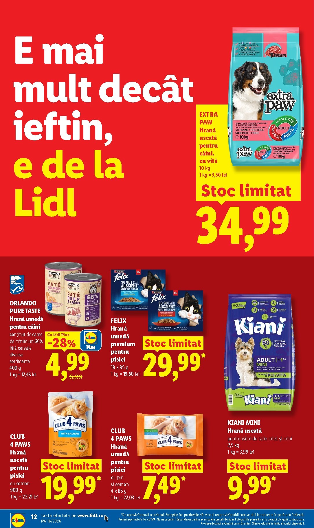 lidl - Lidl pliante pentru săptămâna viitoare de la marți 14.04.2026 până la duminică 19.04.2026 - page: 12