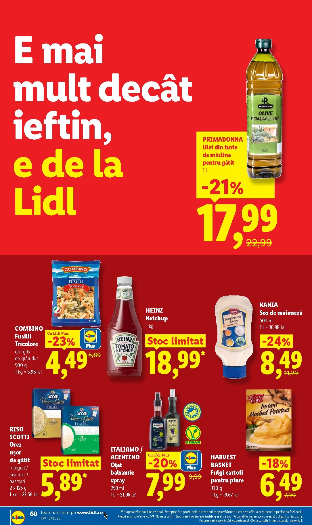 lidl - Lidl pliante pentru săptămâna viitoare de la marți 14.04.2026 până la duminică 19.04.2026 - page: 60