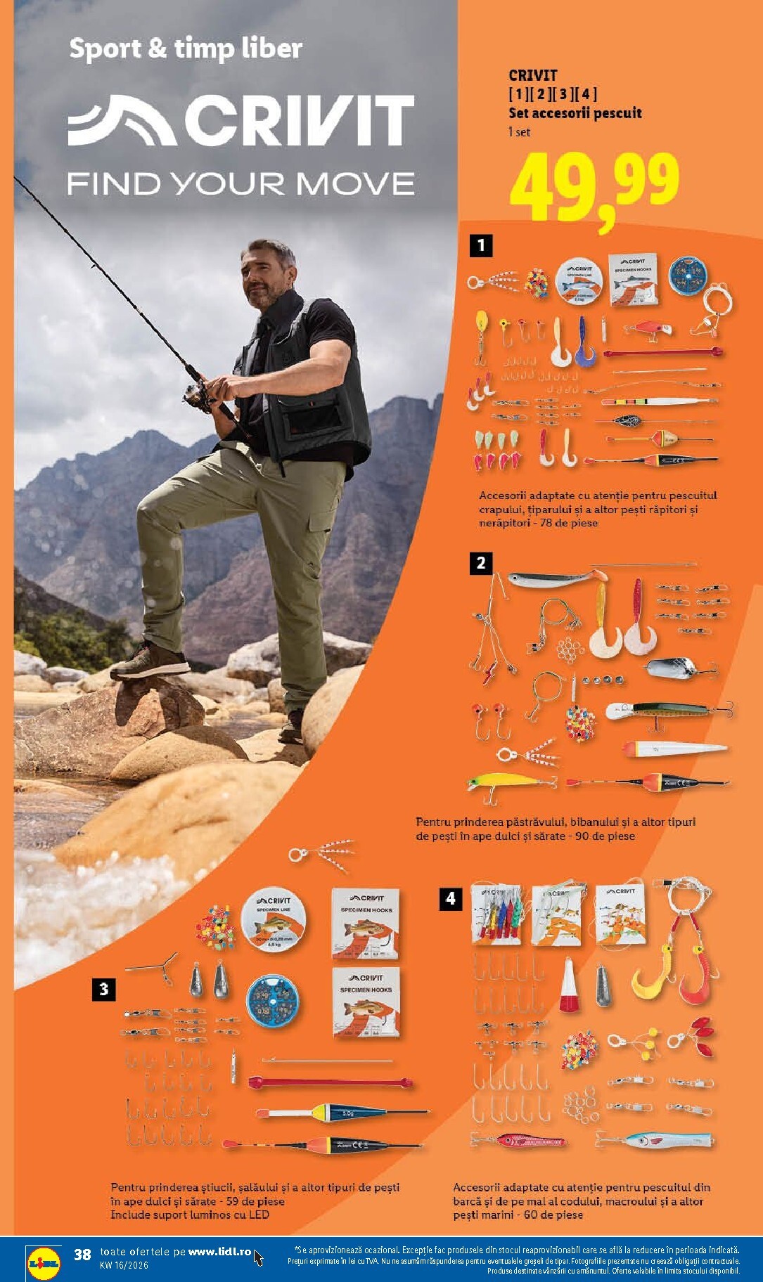 lidl - Lidl pliante pentru săptămâna viitoare de la marți 14.04.2026 până la duminică 19.04.2026 - page: 38