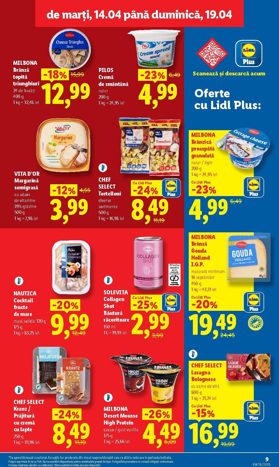 lidl - Lidl pliante pentru săptămâna viitoare de la marți 14.04.2026 până la duminică 19.04.2026 - page: 9