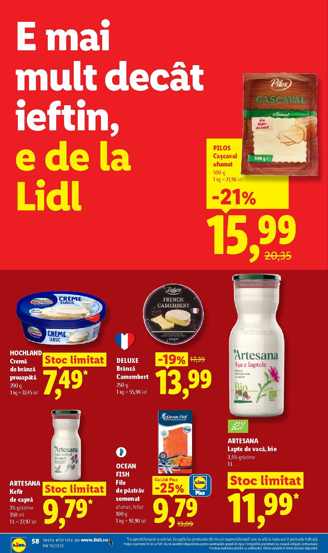 lidl - Lidl pliante pentru săptămâna viitoare de la marți 14.04.2026 până la duminică 19.04.2026 - page: 58
