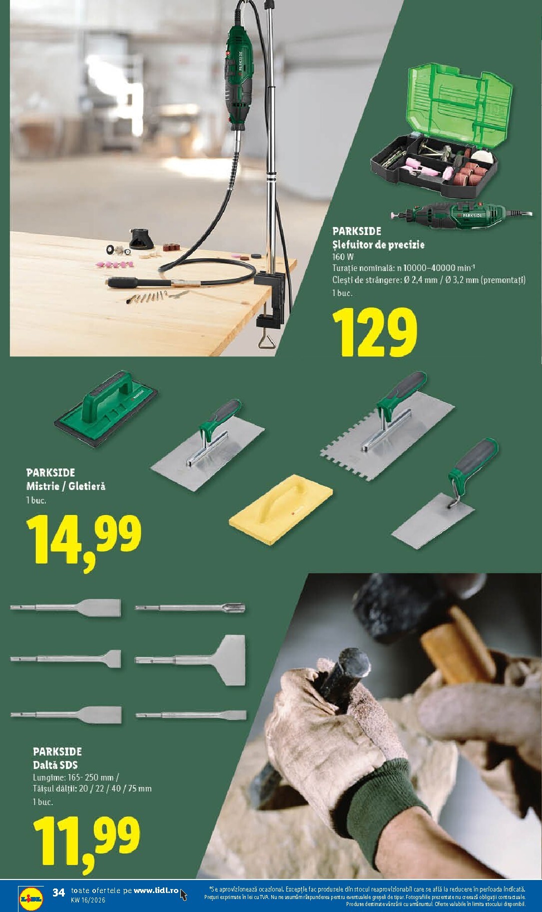 lidl - Lidl pliante pentru săptămâna viitoare de la marți 14.04.2026 până la duminică 19.04.2026 - page: 34