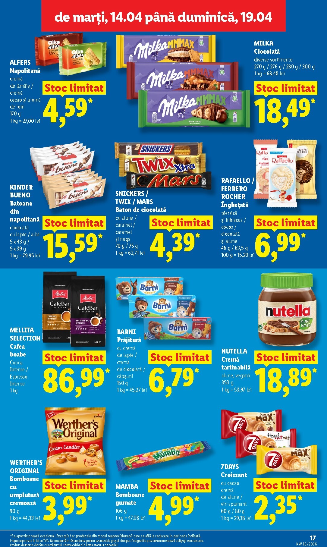 lidl - Lidl pliante pentru săptămâna viitoare de la marți 14.04.2026 până la duminică 19.04.2026 - page: 17