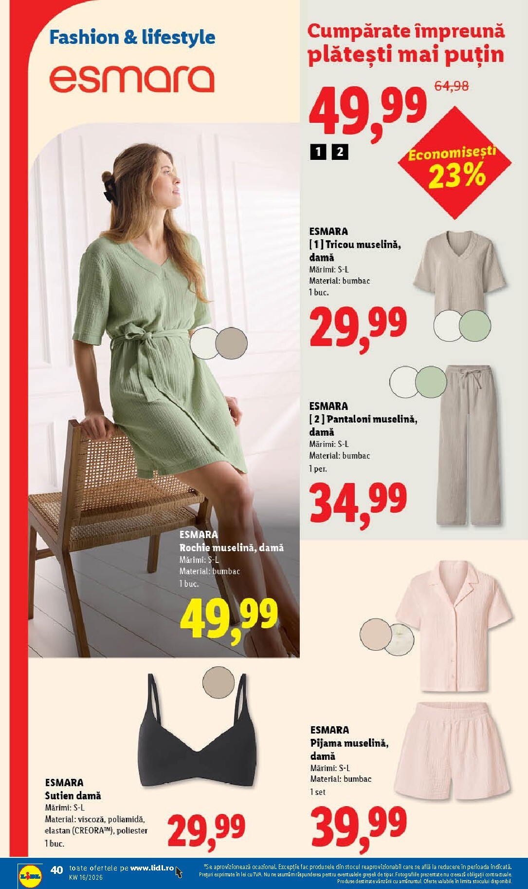 lidl - Lidl pliante pentru săptămâna viitoare de la marți 14.04.2026 până la duminică 19.04.2026 - page: 40