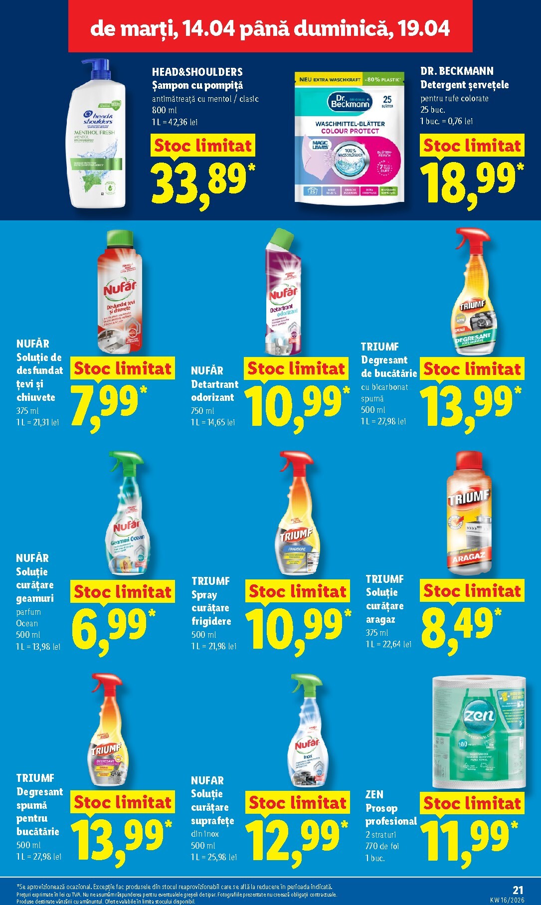 lidl - Lidl pliante pentru săptămâna viitoare de la marți 14.04.2026 până la duminică 19.04.2026 - page: 21