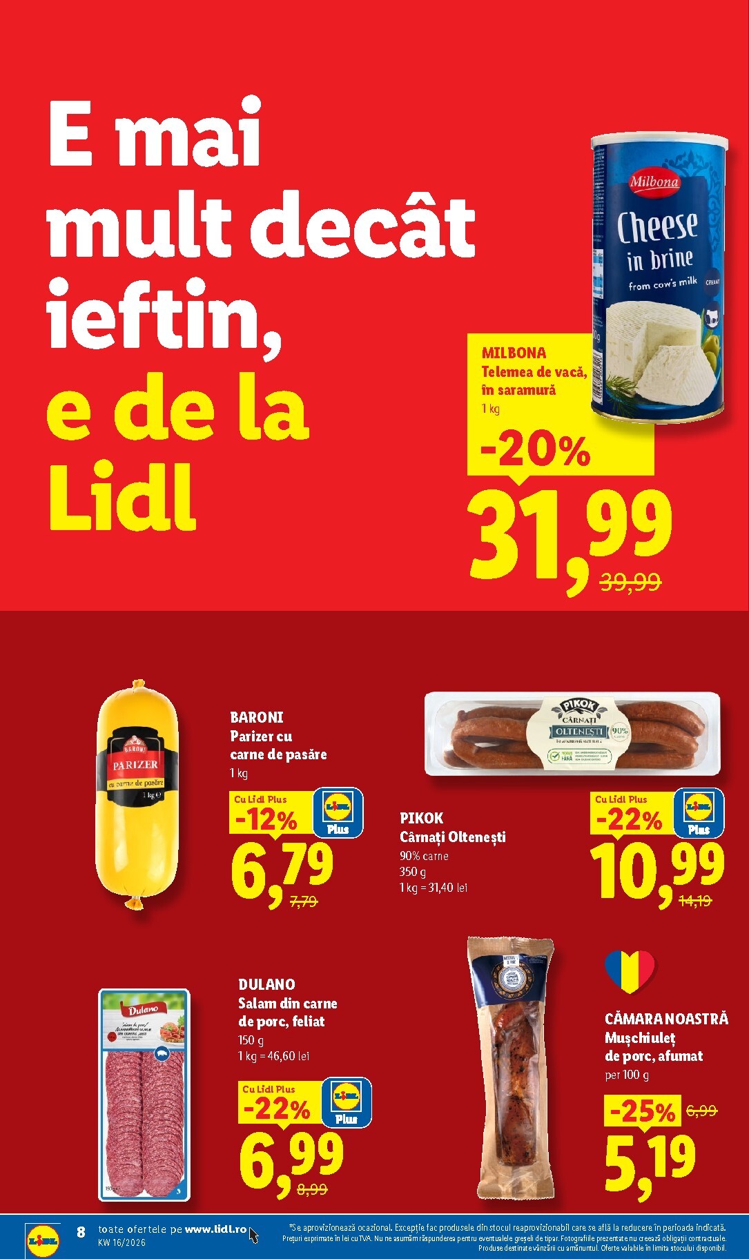 lidl - Lidl pliante pentru săptămâna viitoare de la marți 14.04.2026 până la duminică 19.04.2026 - page: 8