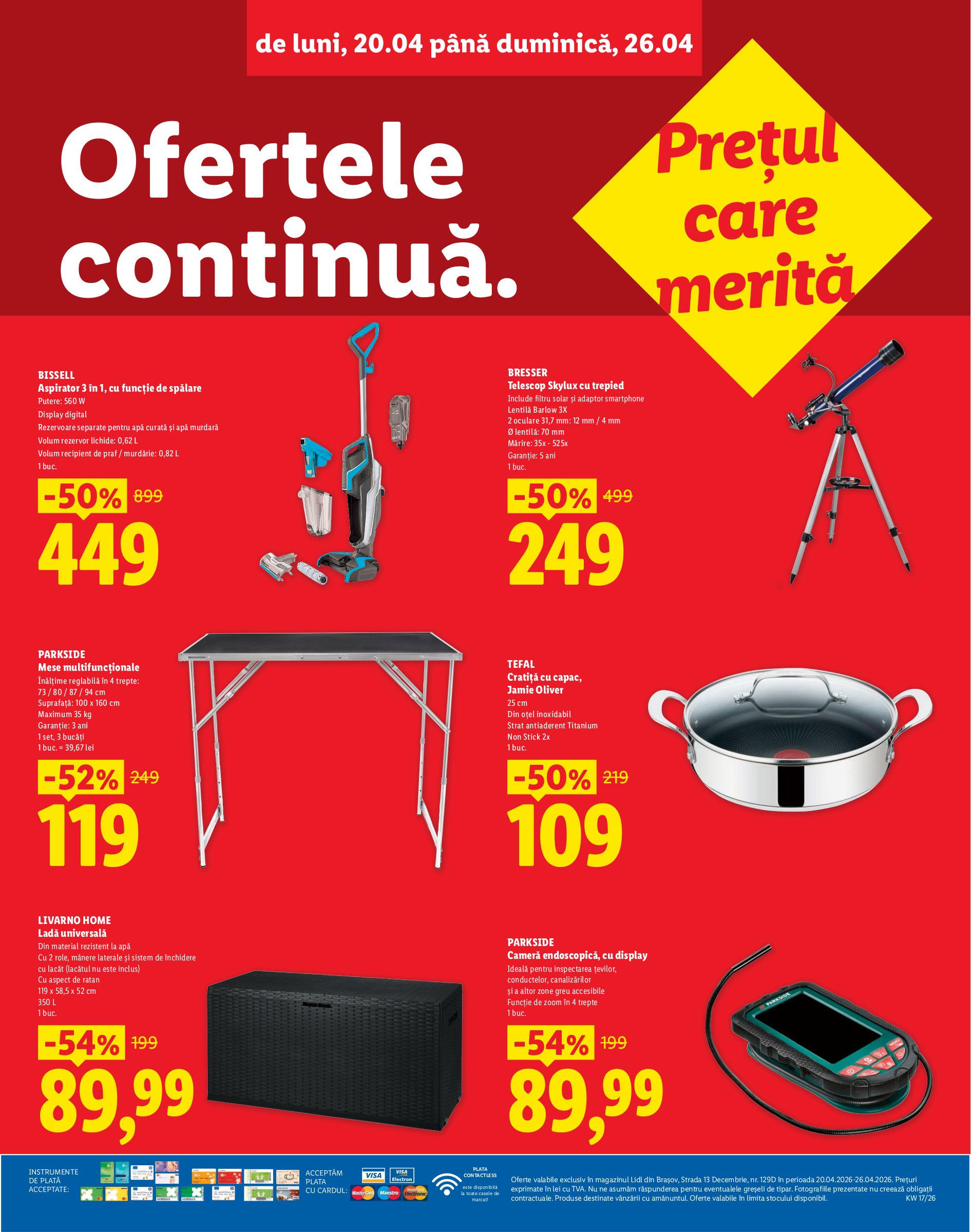 lidl - Lidl - Brasov pliante pentru săptămâna viitoare de la luni 20.04.2026 până la duminică 26.04.2026 - page: 4