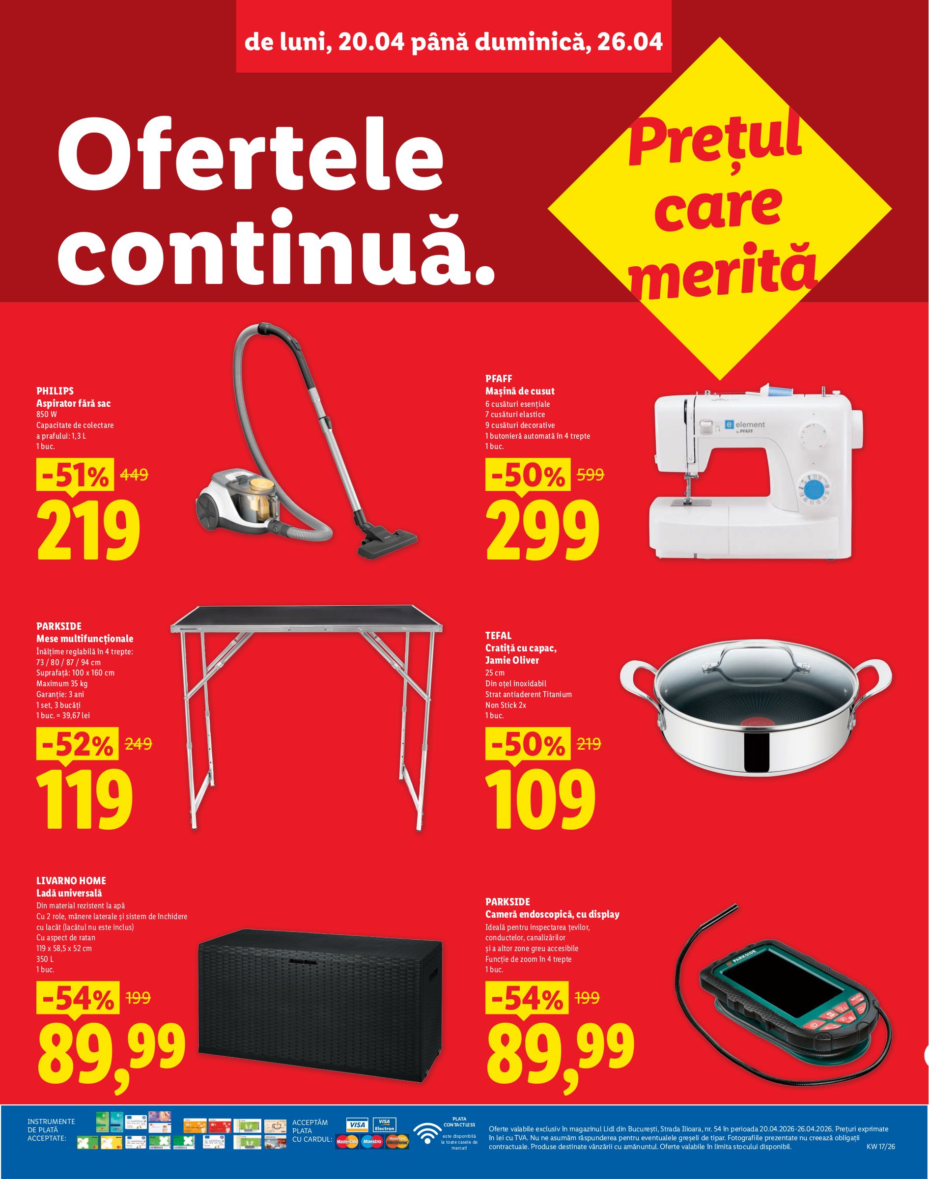 lidl - Lidl - Bucuresti pliante pentru săptămâna viitoare de la luni 20.04.2026 până la duminică 26.04.2026 - page: 4