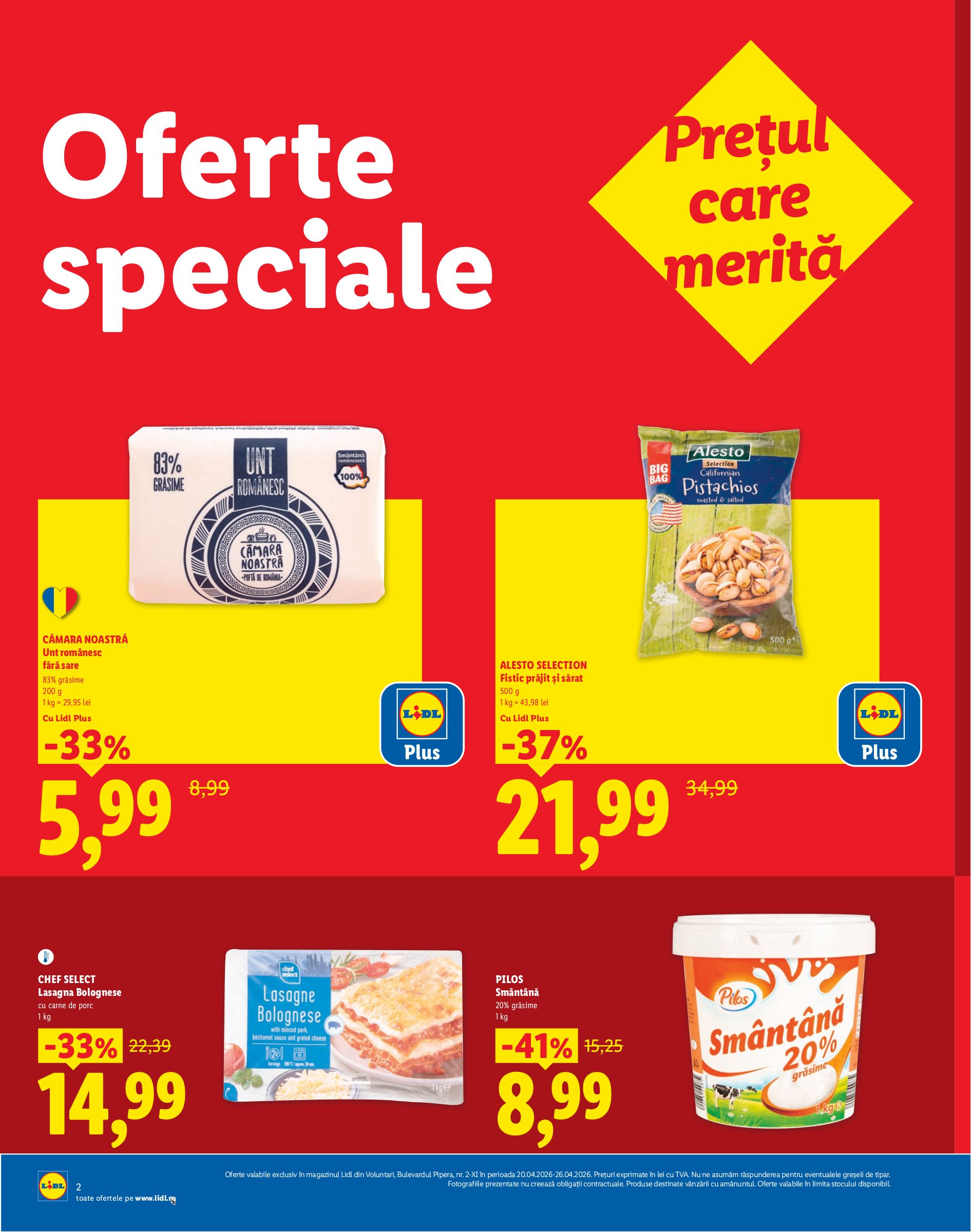 lidl - Lidl - Voluntari pliante pentru săptămâna viitoare de la luni 20.04.2026 până la duminică 26.04.2026 - page: 2