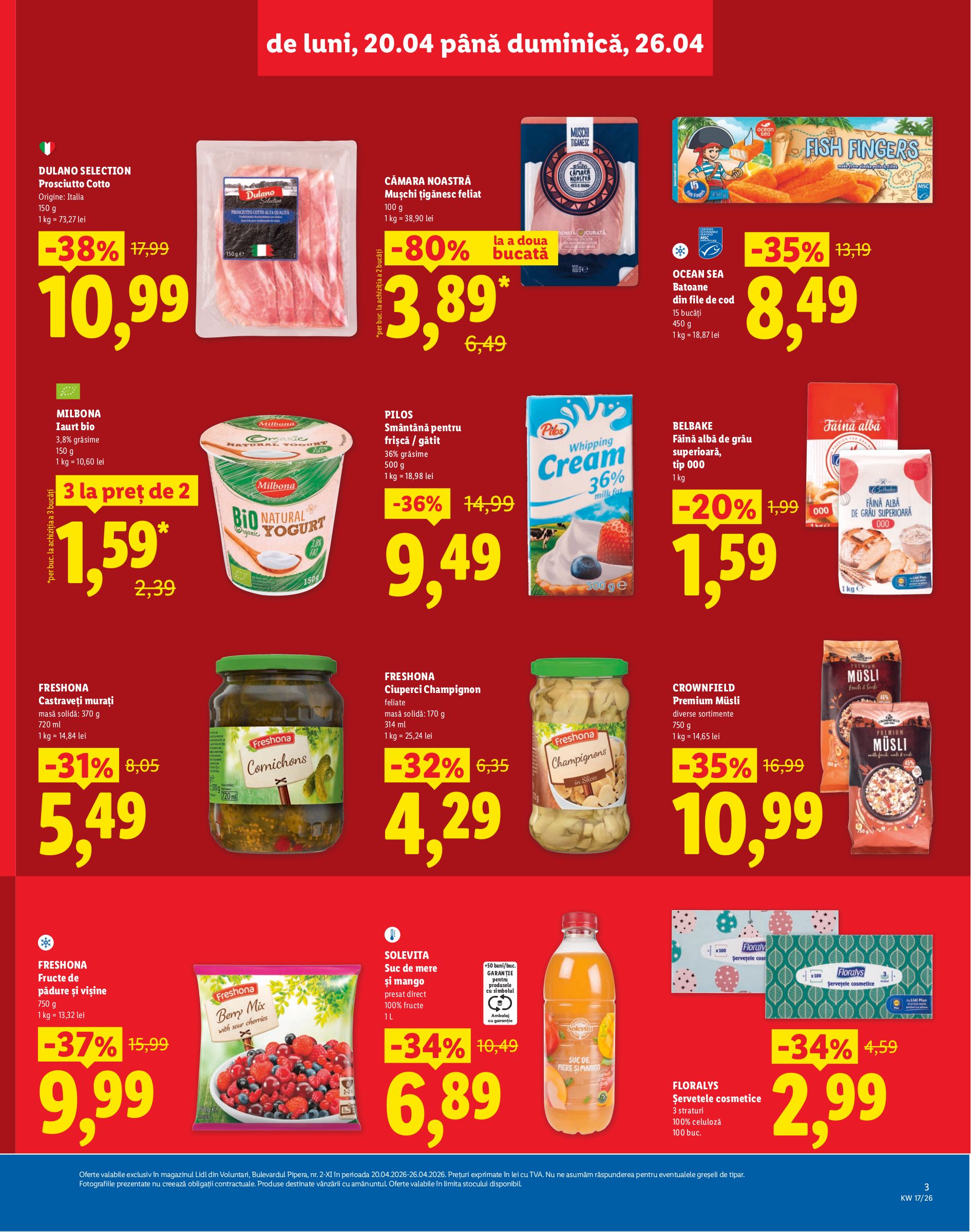 lidl - Lidl - Voluntari pliante pentru săptămâna viitoare de la luni 20.04.2026 până la duminică 26.04.2026 - page: 3