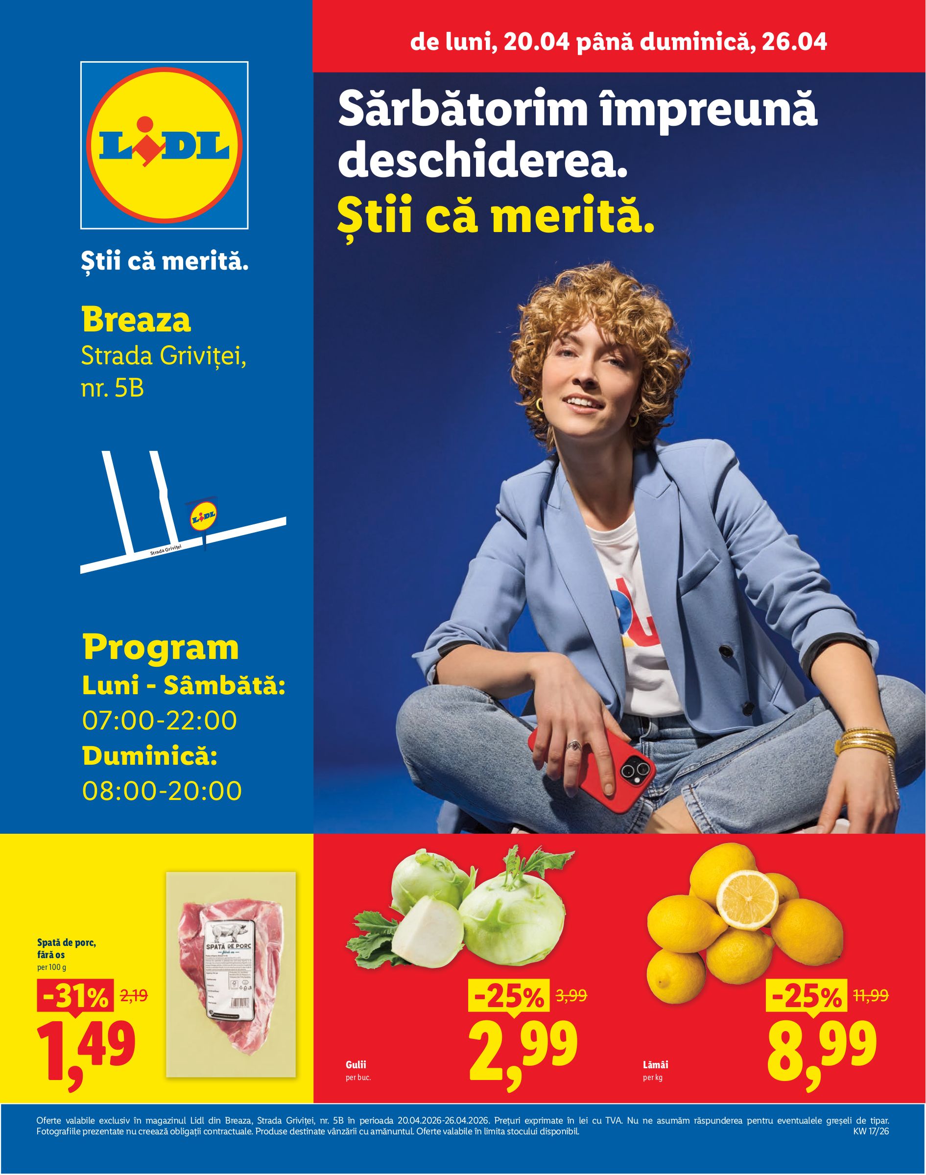 lidl - Lidl - Breaza pliante pentru săptămâna viitoare de la luni 20.04.2026 până la duminică 26.04.2026