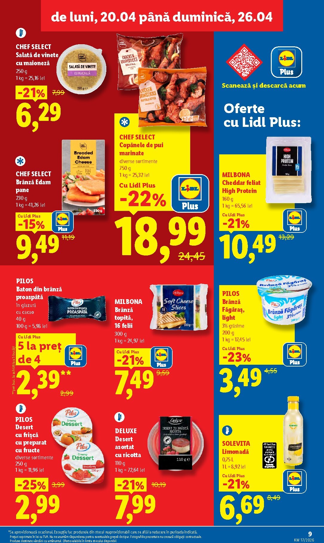 lidl - Lidl pliante pentru săptămâna viitoare de la luni 20.04.2026 până la duminică 26.04.2026 - page: 9