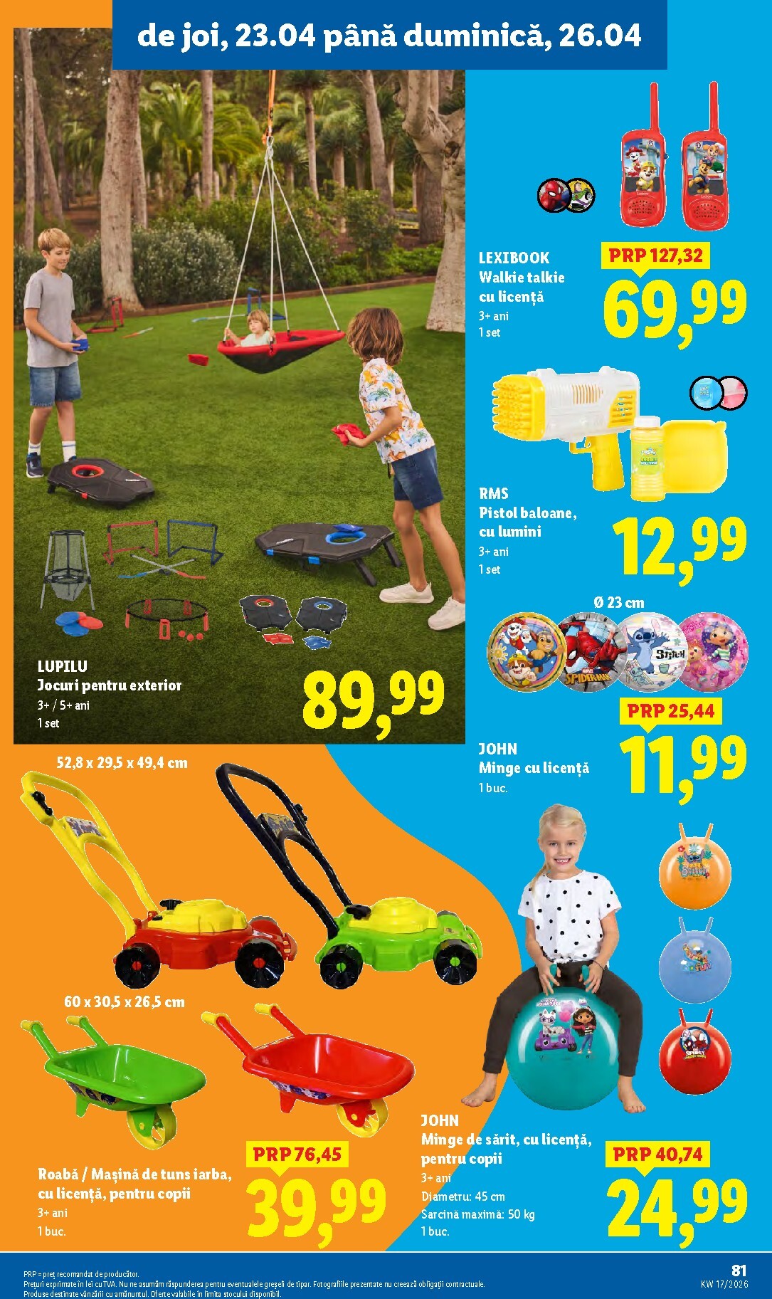 lidl - Lidl pliante pentru săptămâna viitoare de la luni 20.04.2026 până la duminică 26.04.2026 - page: 81