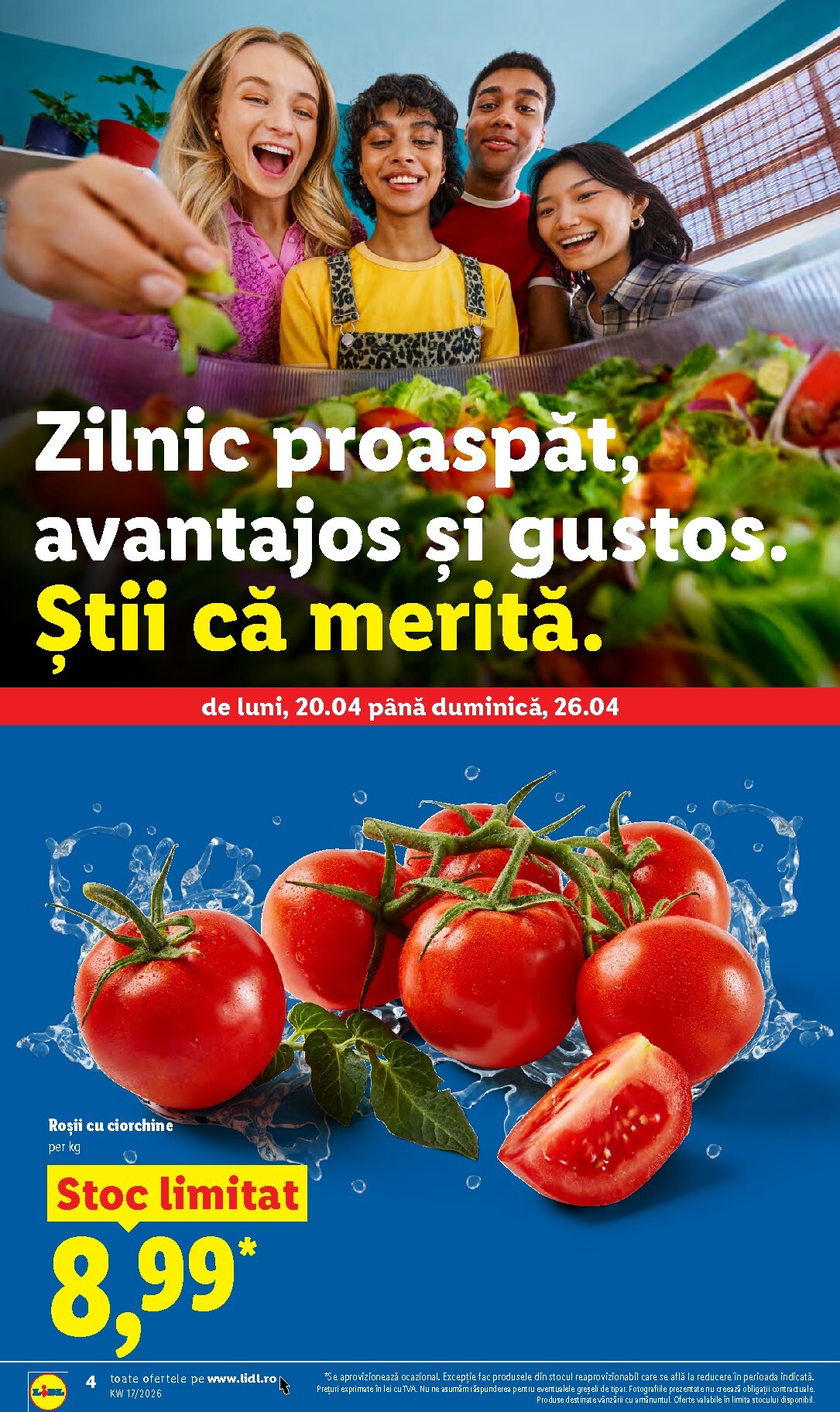 lidl - Lidl pliante pentru săptămâna viitoare de la luni 20.04.2026 până la duminică 26.04.2026 - page: 4