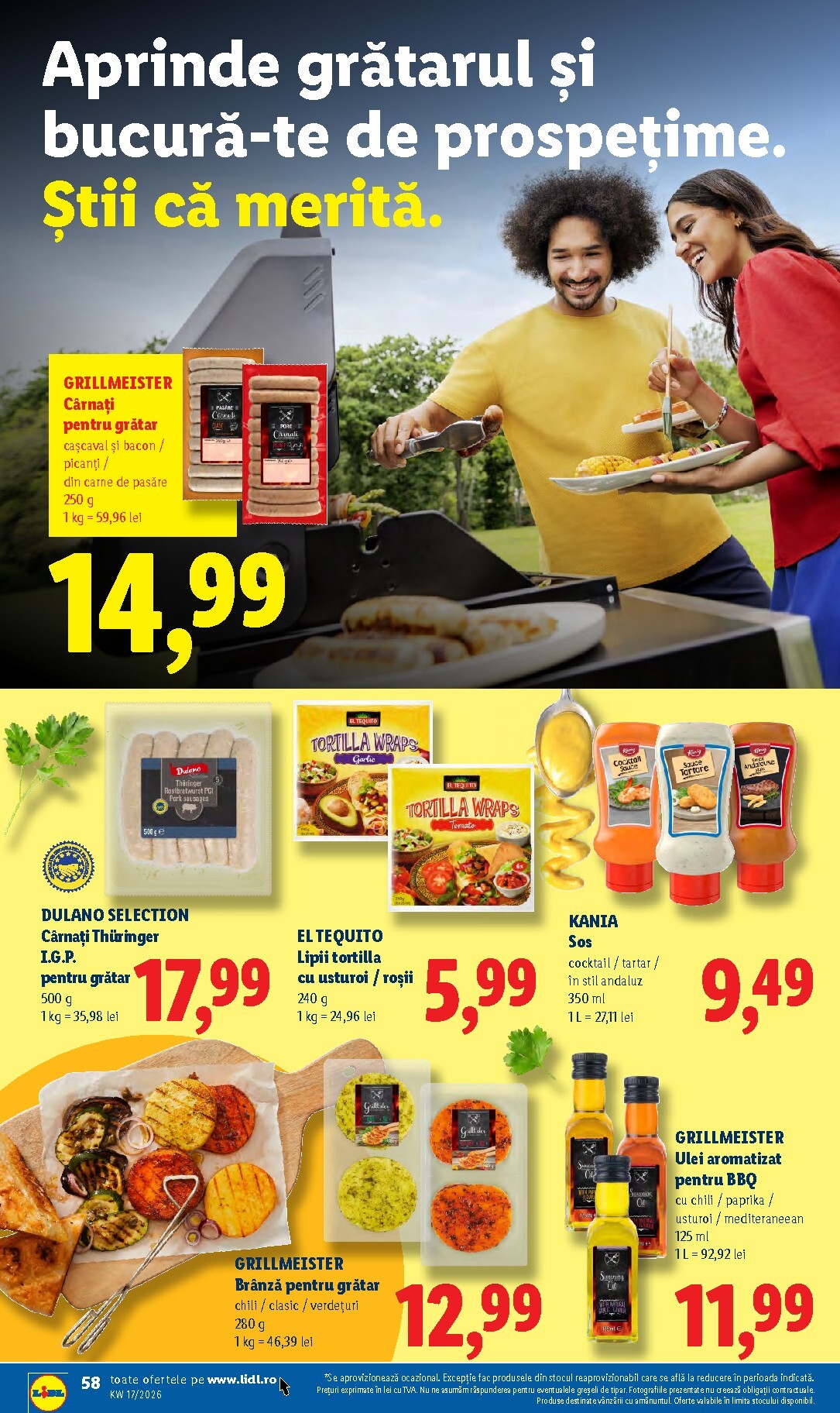 lidl - Lidl pliante pentru săptămâna viitoare de la luni 20.04.2026 până la duminică 26.04.2026 - page: 58