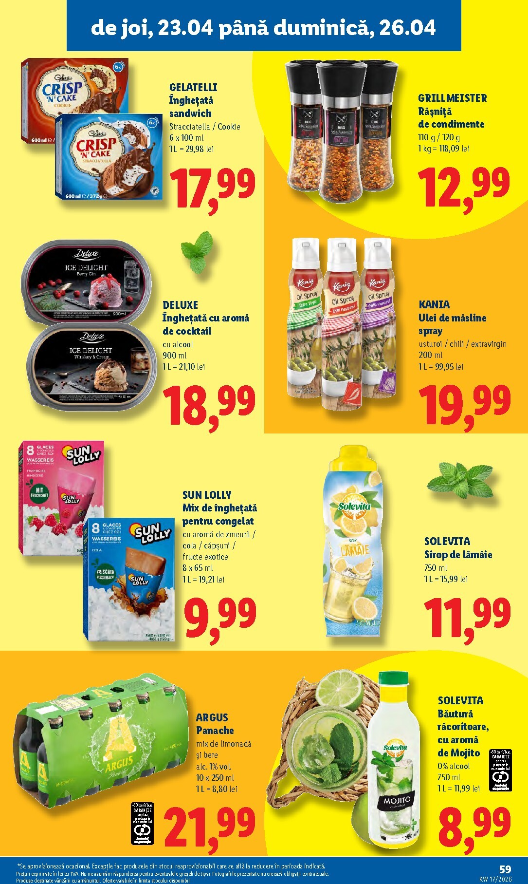 lidl - Lidl pliante pentru săptămâna viitoare de la luni 20.04.2026 până la duminică 26.04.2026 - page: 59
