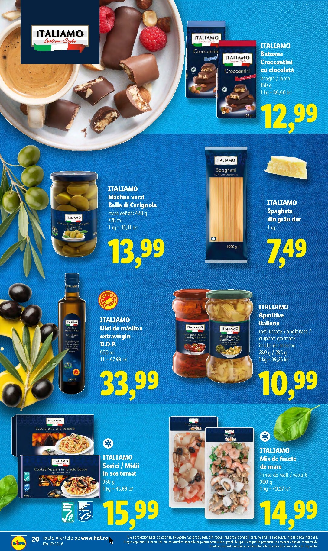 lidl - Lidl pliante pentru săptămâna viitoare de la luni 20.04.2026 până la duminică 26.04.2026 - page: 20