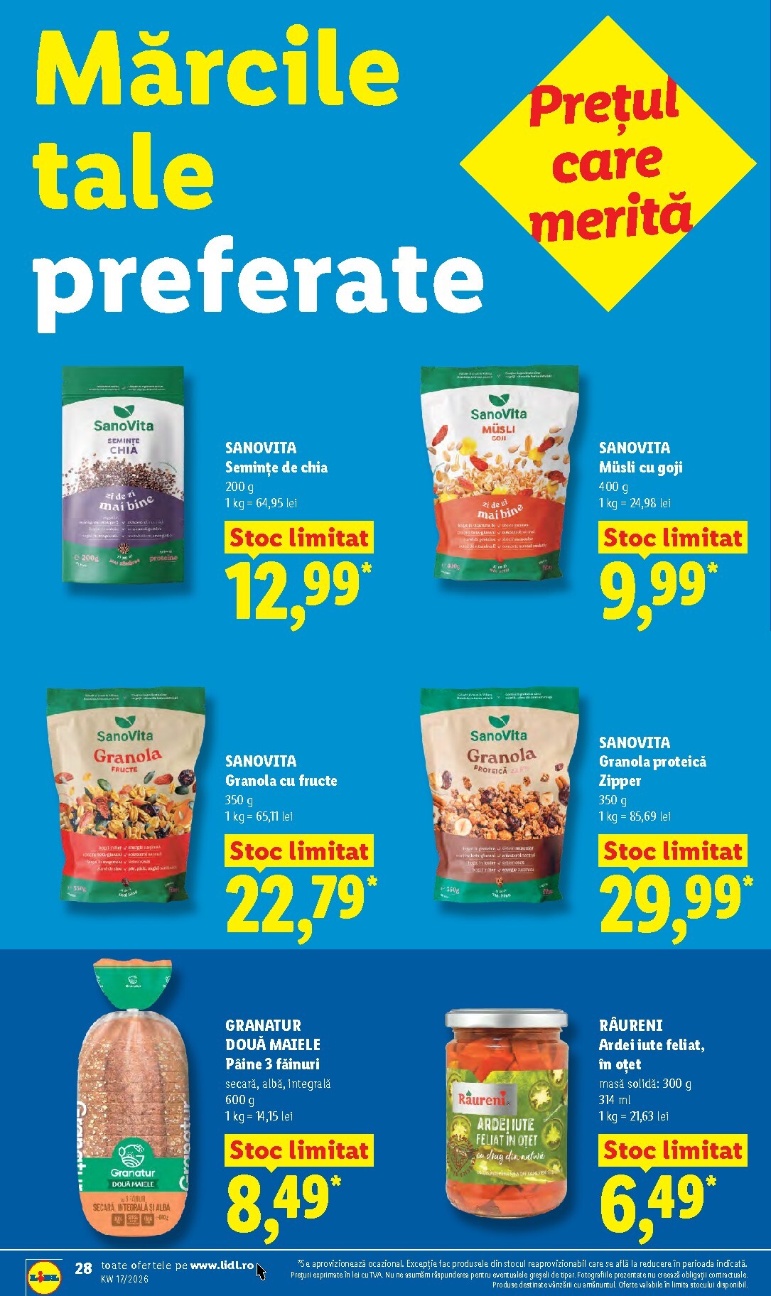 lidl - Lidl pliante pentru săptămâna viitoare de la luni 20.04.2026 până la duminică 26.04.2026 - page: 28