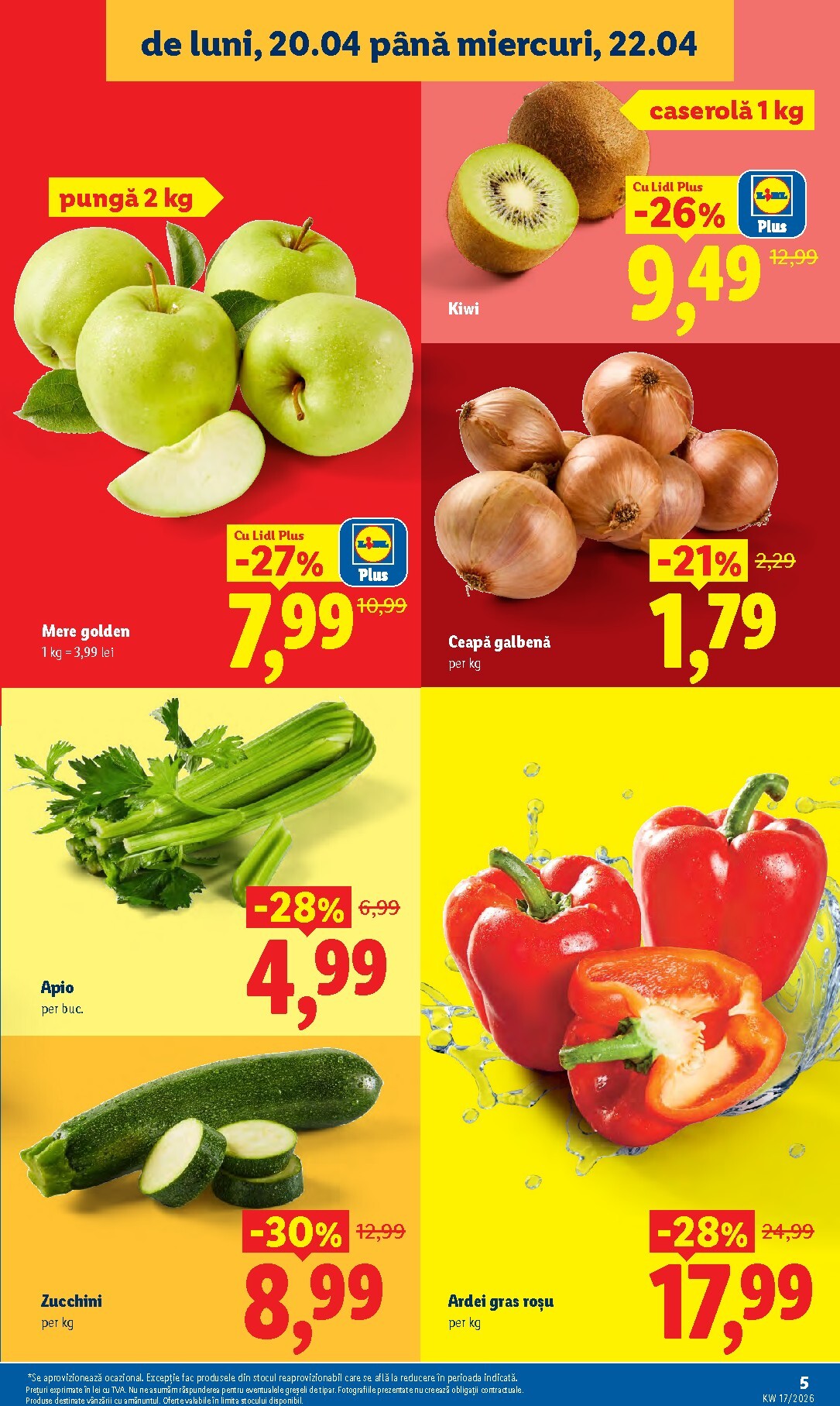 lidl - Lidl pliante pentru săptămâna viitoare de la luni 20.04.2026 până la duminică 26.04.2026 - page: 5