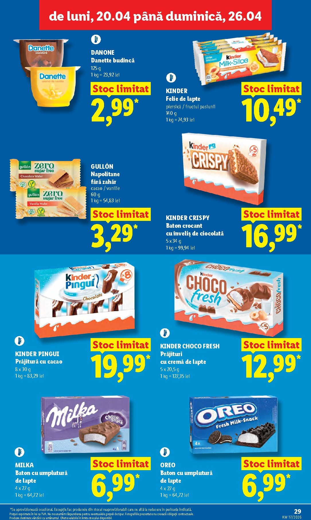 lidl - Lidl pliante pentru săptămâna viitoare de la luni 20.04.2026 până la duminică 26.04.2026 - page: 29