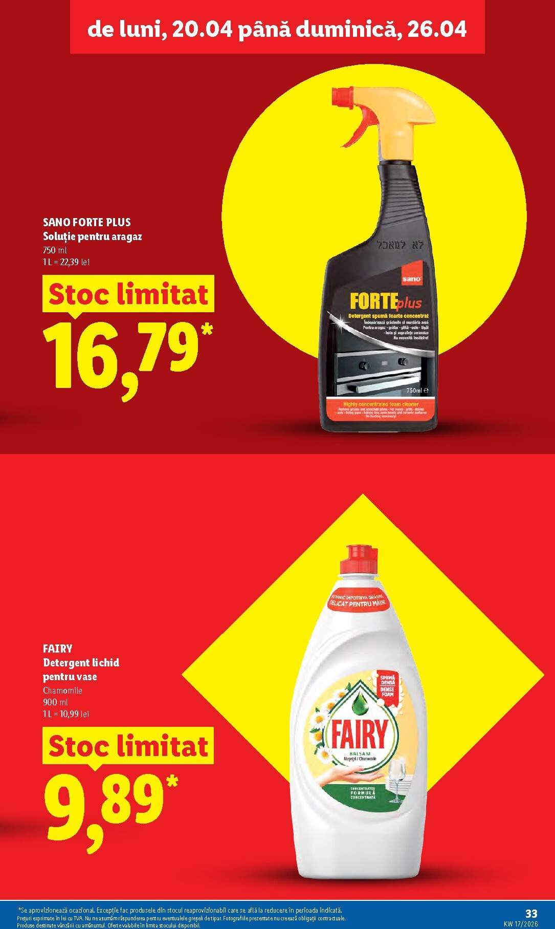 lidl - Lidl pliante pentru săptămâna viitoare de la luni 20.04.2026 până la duminică 26.04.2026 - page: 33