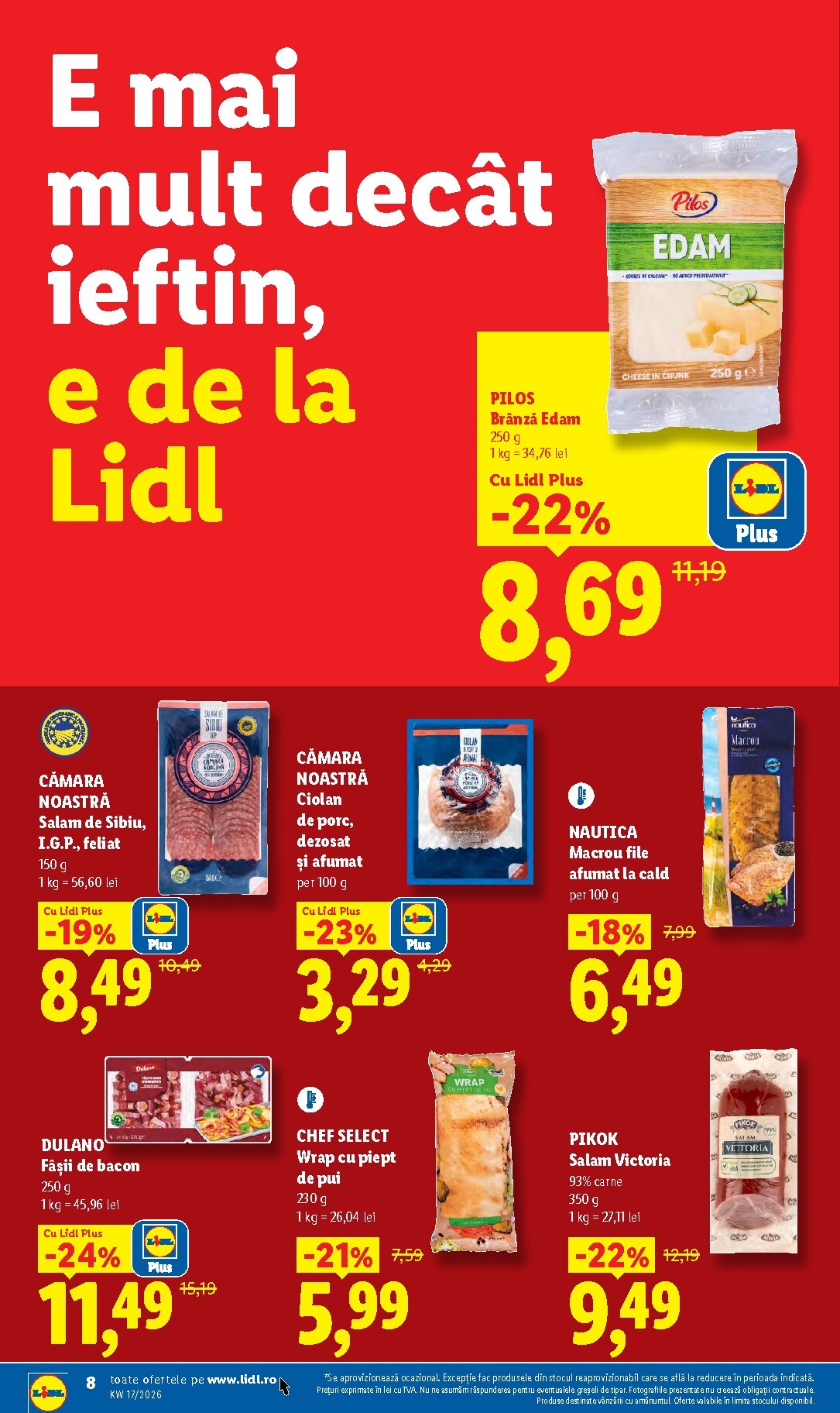 lidl - Lidl pliante pentru săptămâna viitoare de la luni 20.04.2026 până la duminică 26.04.2026 - page: 8